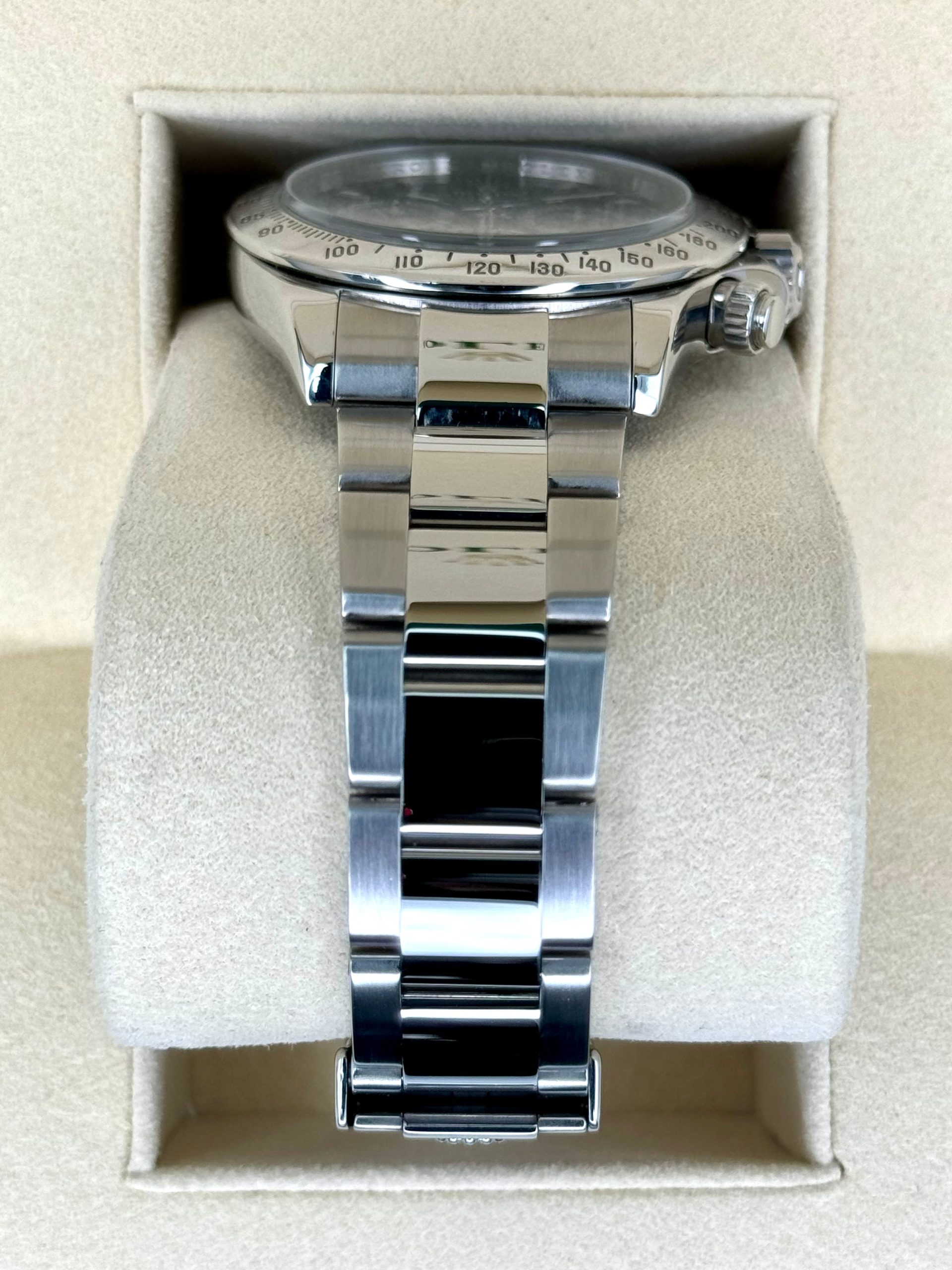 2015 Rolex Daytona 40mm 116520 Stainless Steel Black Dial - Image 3