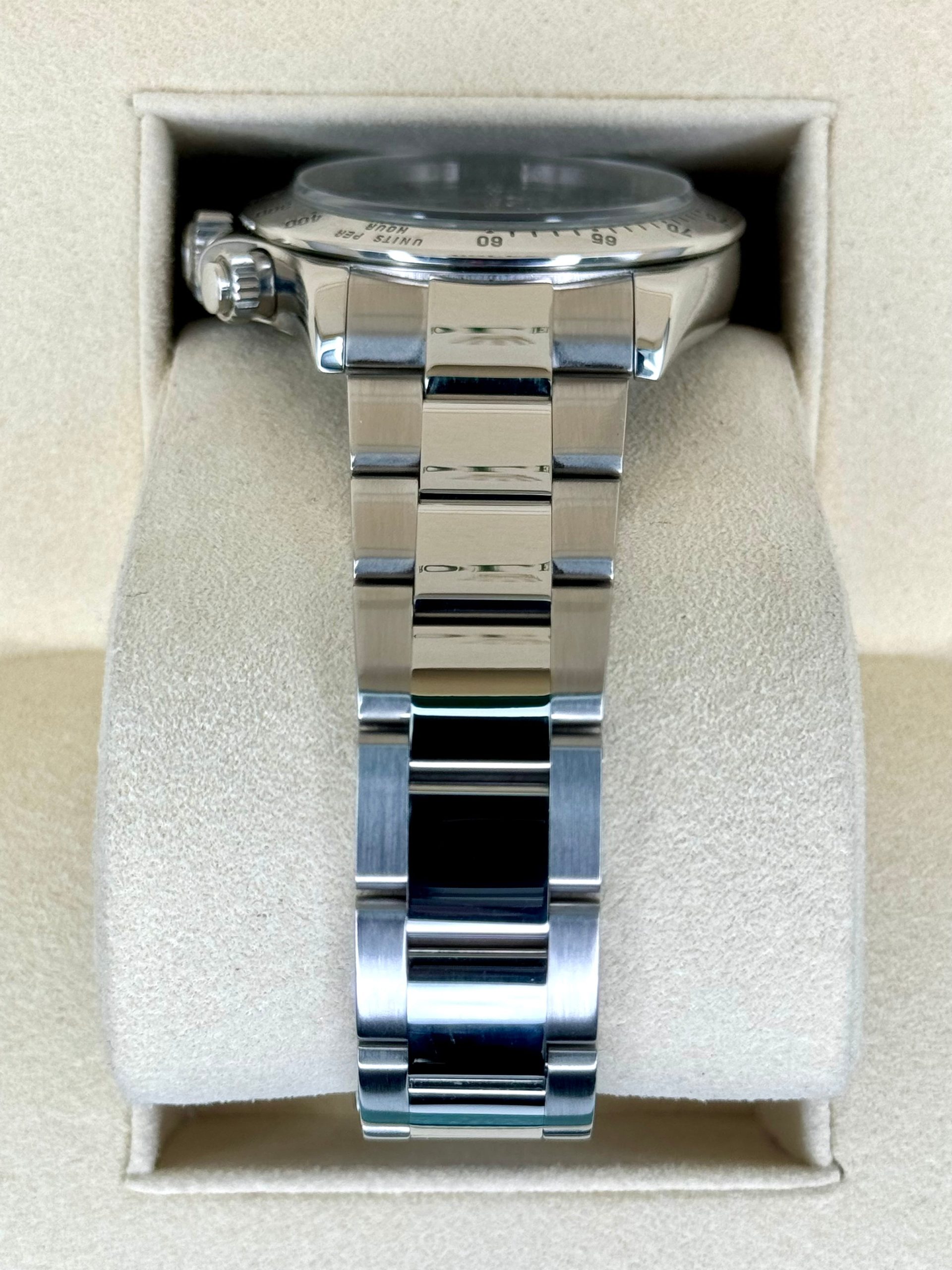 2015 Rolex Daytona 40mm 116520 Stainless Steel Black Dial - Image 4