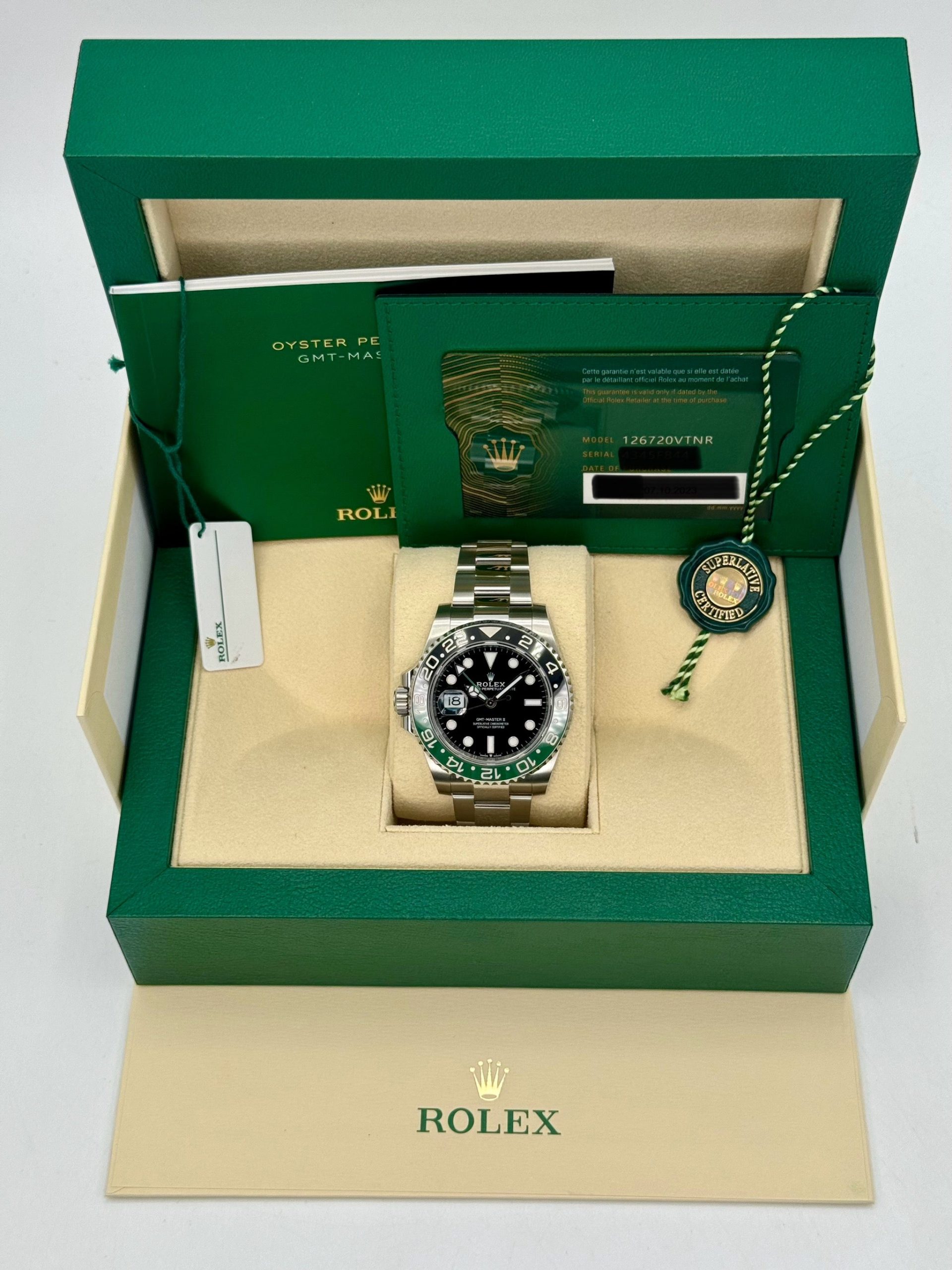 2023 Rolex GMT-Master II “Sprite” 40mm 126720VTNR Oyster - Image 11