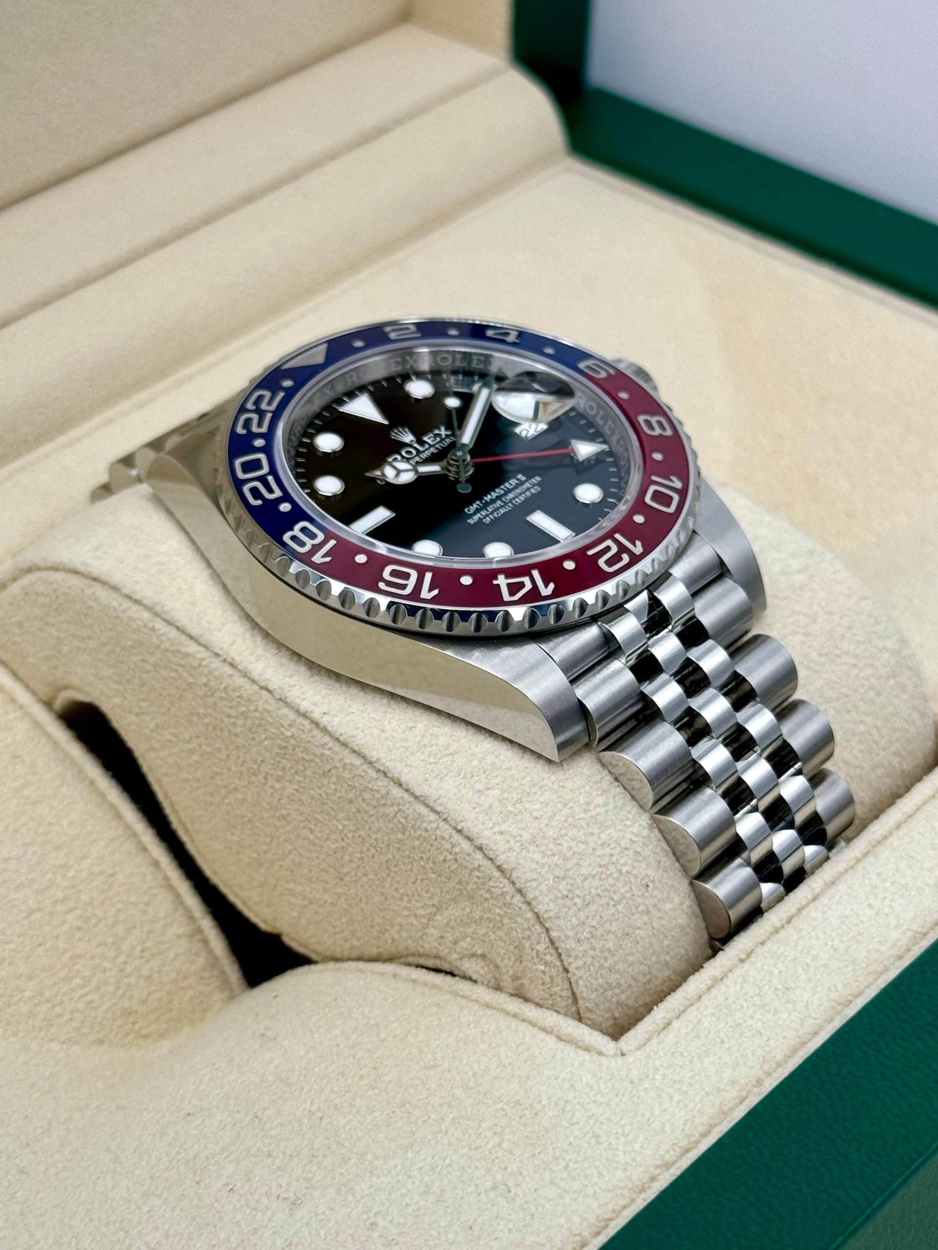 NEW 2024 Rolex GMT-Master II "Pepsi" 40mm 126710BLRO Jubilee - Image 6
