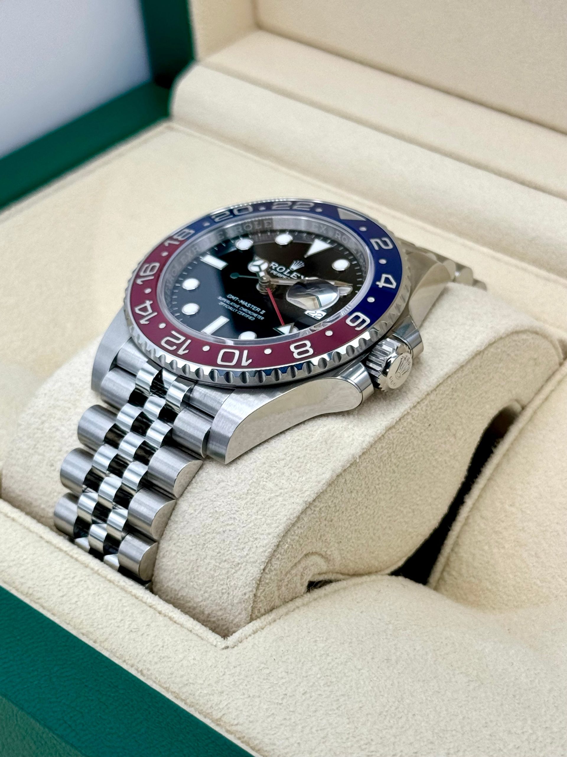 NEW 2024 Rolex GMT-Master II "Pepsi" 40mm 126710BLRO Jubilee - Image 5