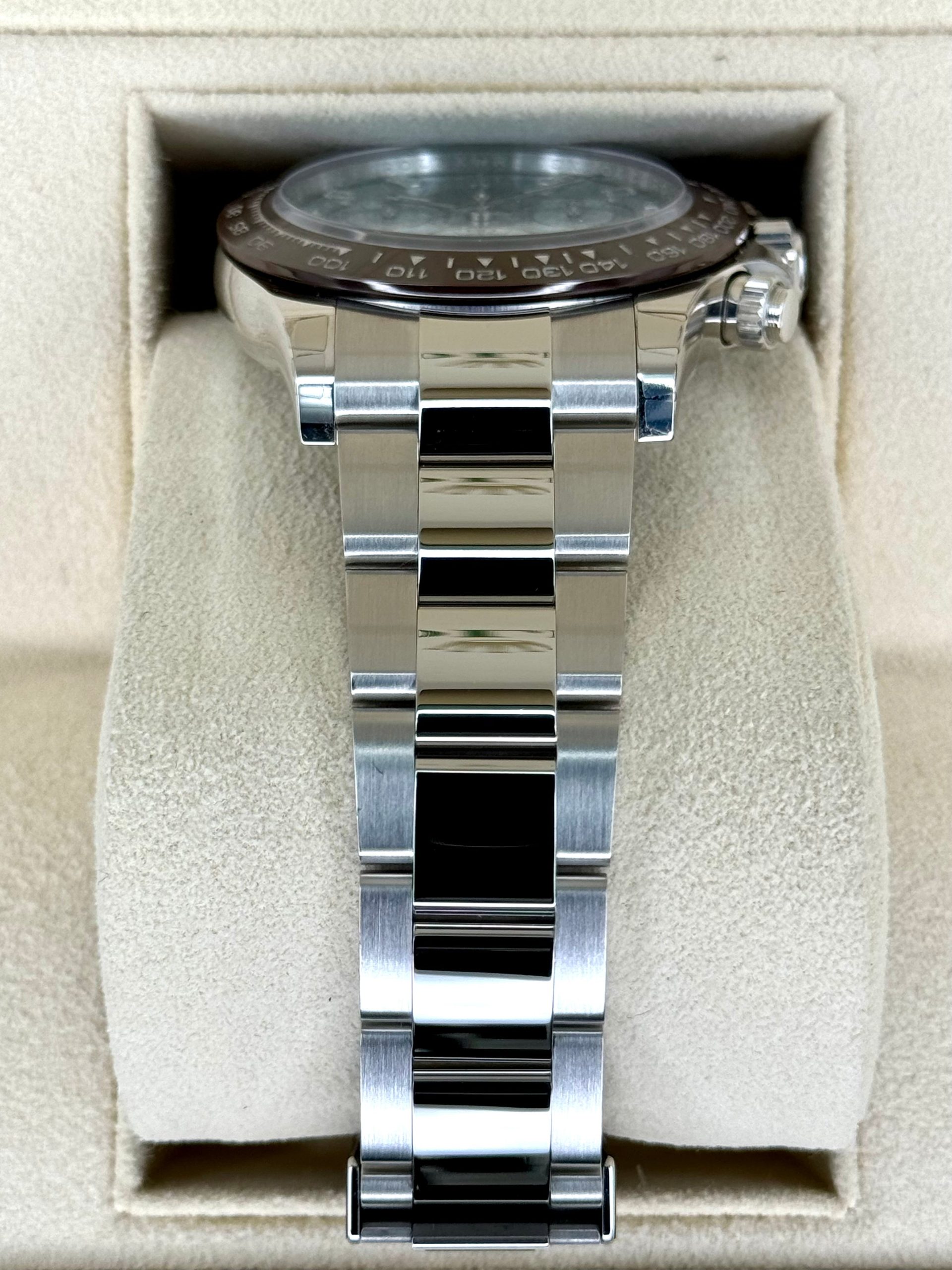 NEW Rolex Daytona 40mm 116506 Platinum Ice Blue Diamond Baguette Dial - Image 3