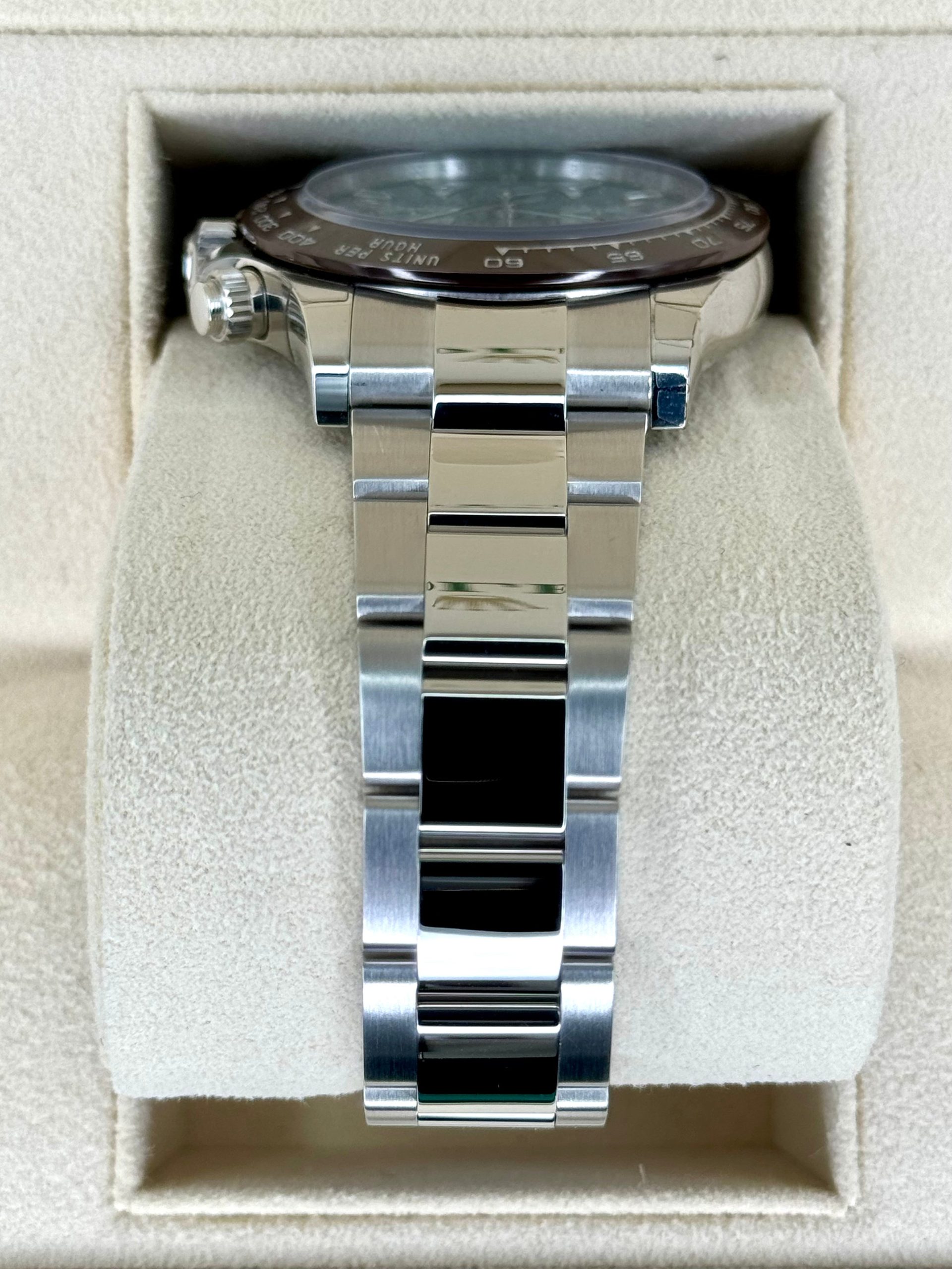 NEW Rolex Daytona 40mm 116506 Platinum Ice Blue Diamond Baguette Dial - Image 4