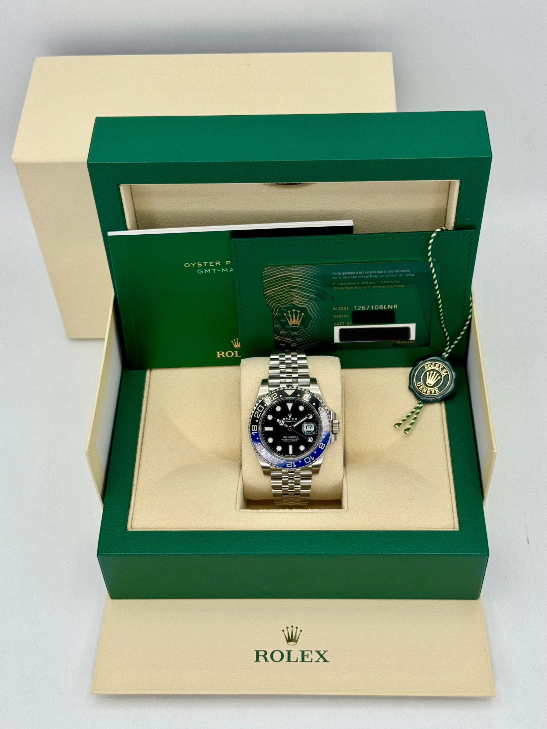 2023 Rolex GMT-Master II "Batgirl" 40mm 126710BLNR Jubilee Black Dial - Image 12