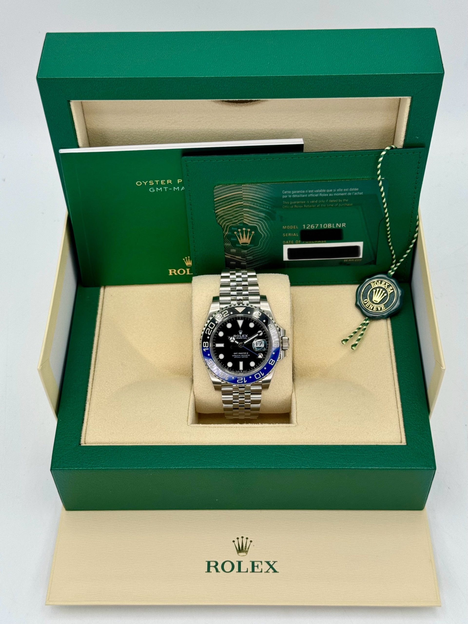 2023 Rolex GMT-Master II "Batgirl" 40mm 126710BLNR Jubilee Black Dial - Image 11