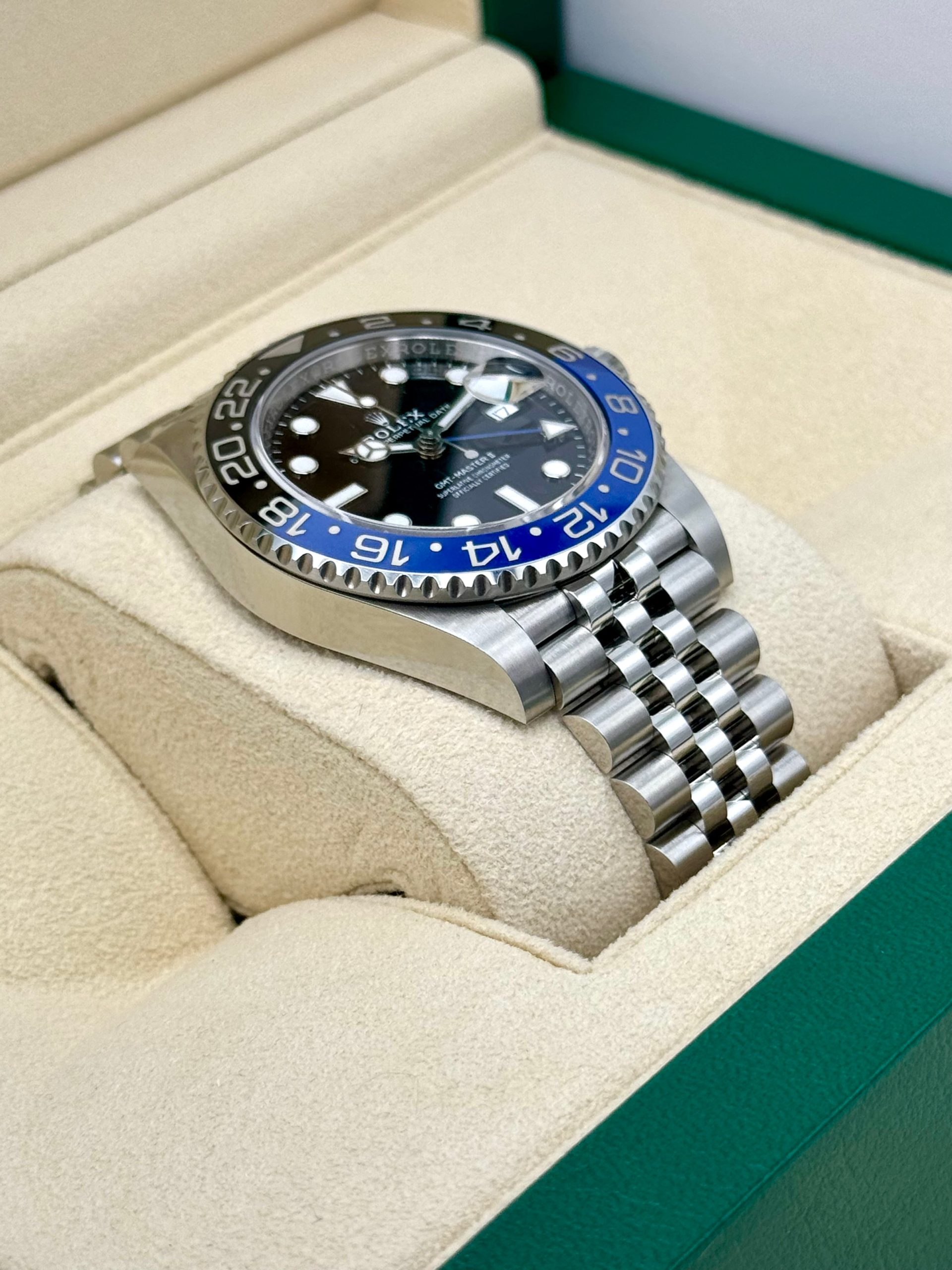 2023 Rolex GMT-Master II "Batgirl" 40mm 126710BLNR Jubilee Black Dial - Image 6