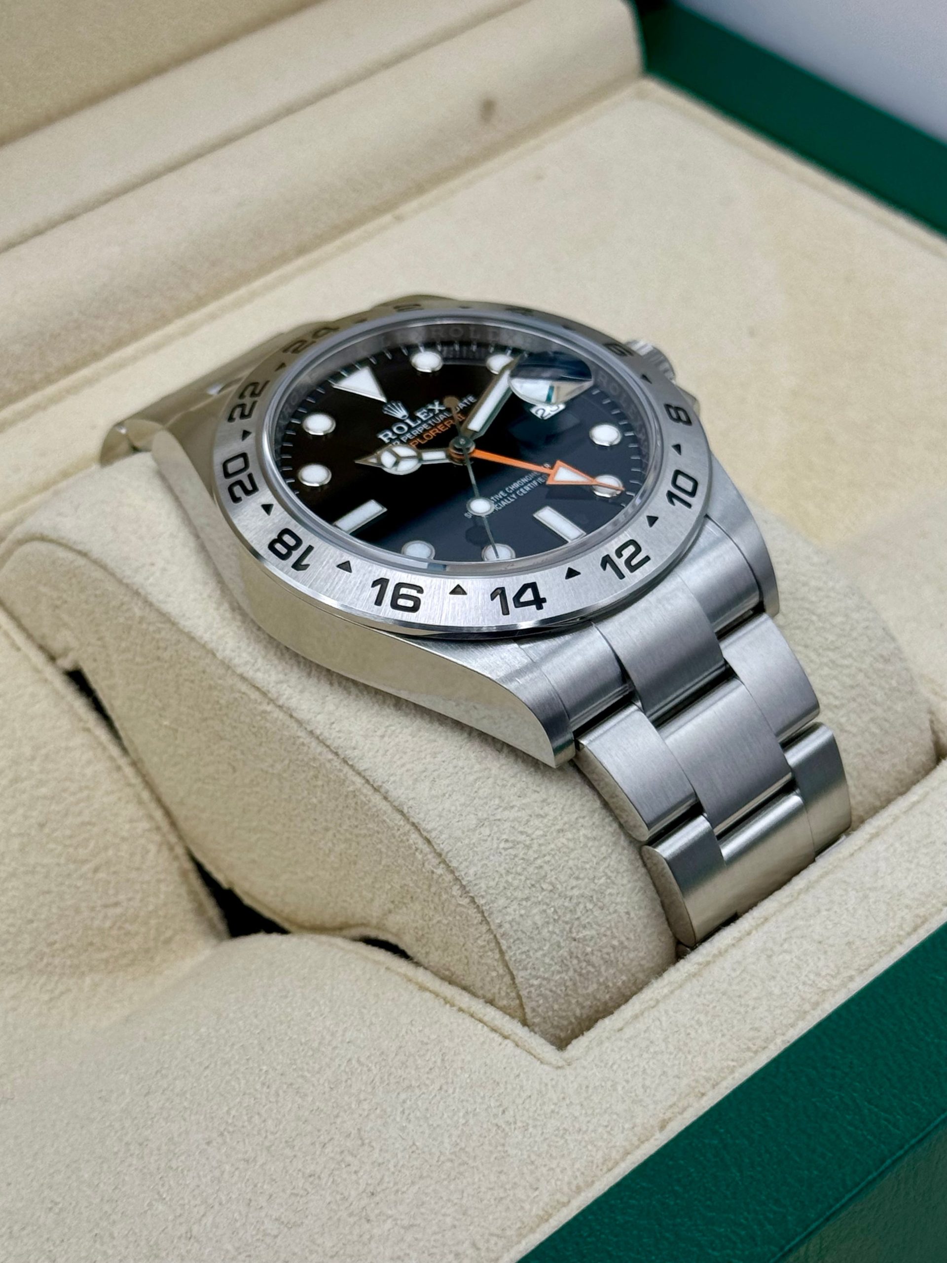 2024 Rolex Explorer II 42mm 226570 Black Dial - Image 6