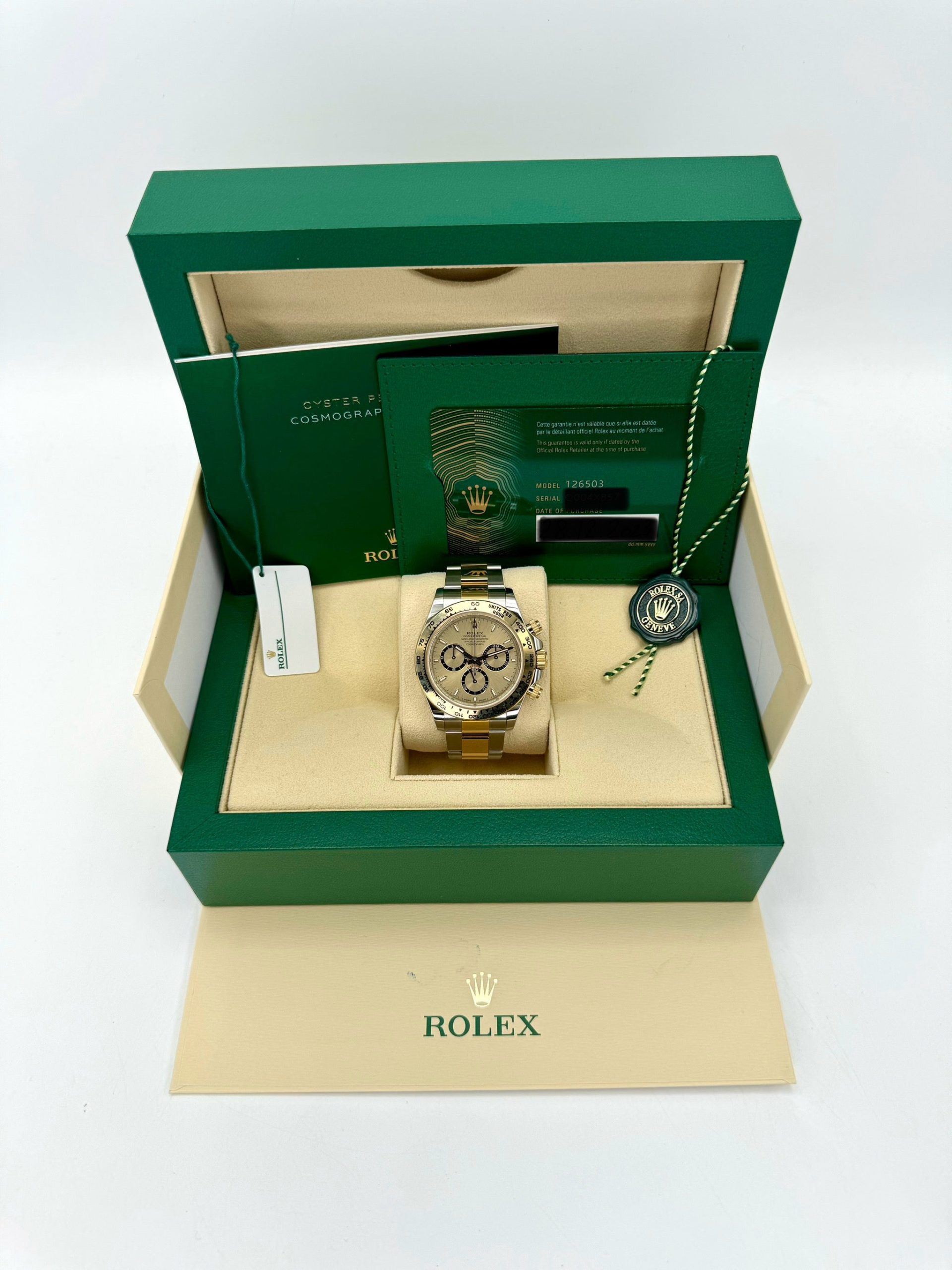 NEW 2025 Rolex Daytona 40mm 126503 Two-Tone Champagne Dial - Image 11