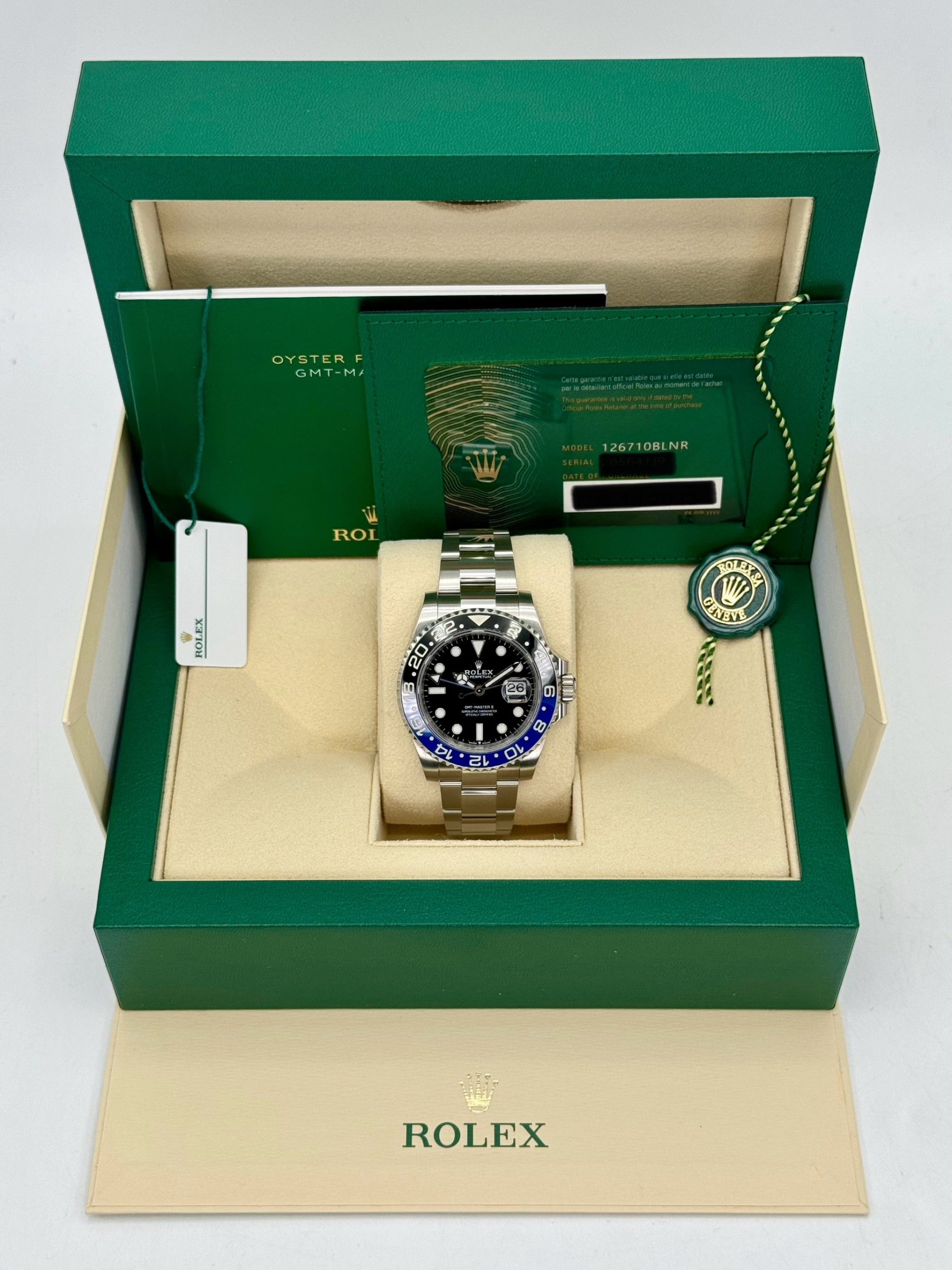 2023 Rolex GMT-Master II "Batman" 40mm 126710BLNR Oyster - Image 11