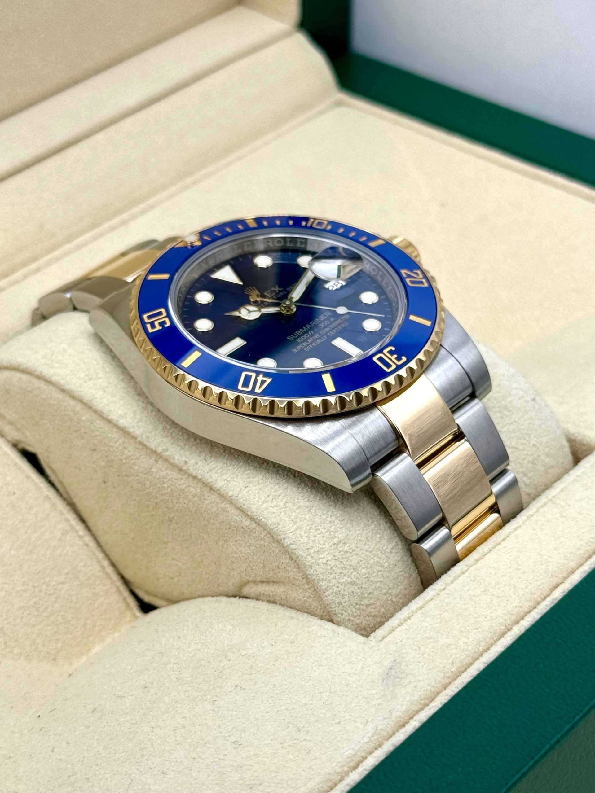 2016 Rolex Submariner "Bluesy" 40mm 116613LB Two-Tone Blue Dial - Image 6