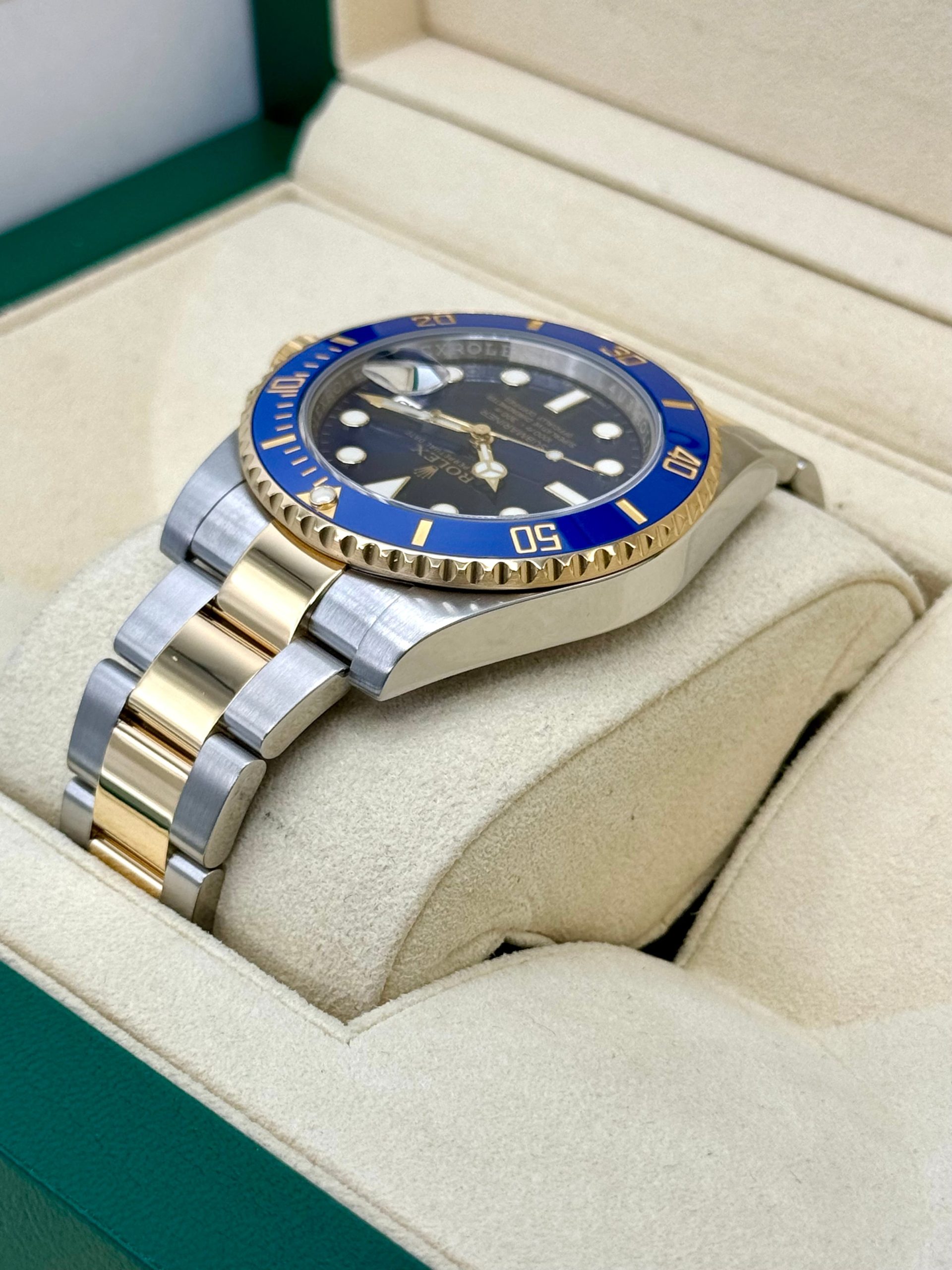 2016 Rolex Submariner "Bluesy" 40mm 116613LB Two-Tone Blue Dial - Image 7