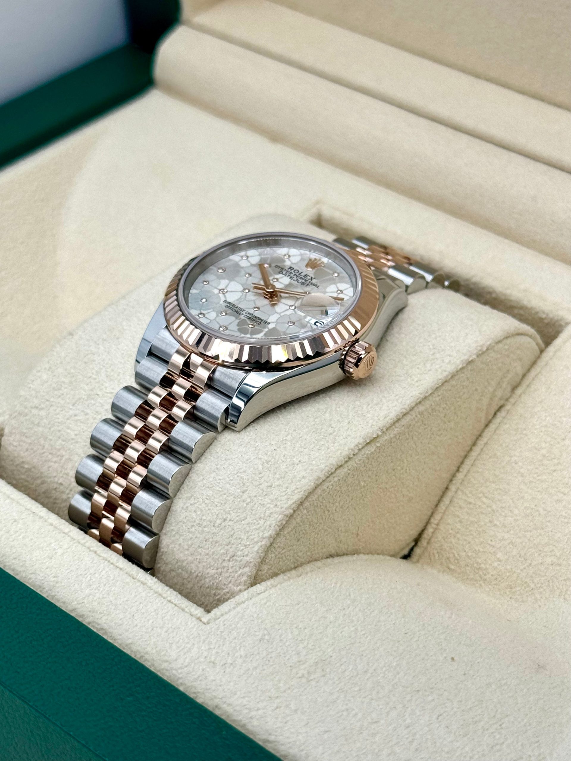 NEW 2024 Rolex Ladies Datejust 31mm 278271 Jubilee Floral Motif Dial - Image 5