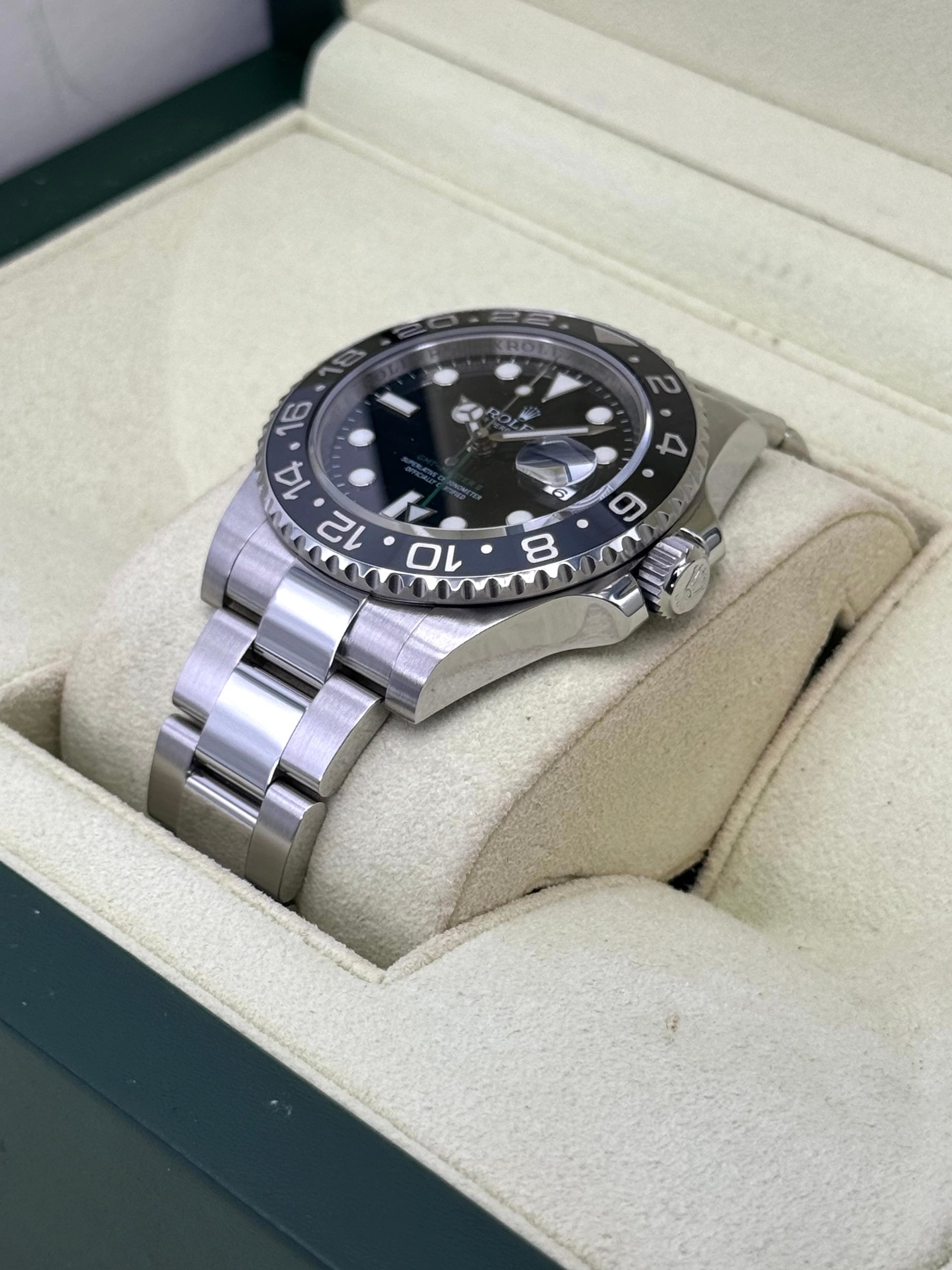 2011 Rolex GMT-Master II 40mm 116710LN Stainless Steel Black Dial - Image 5