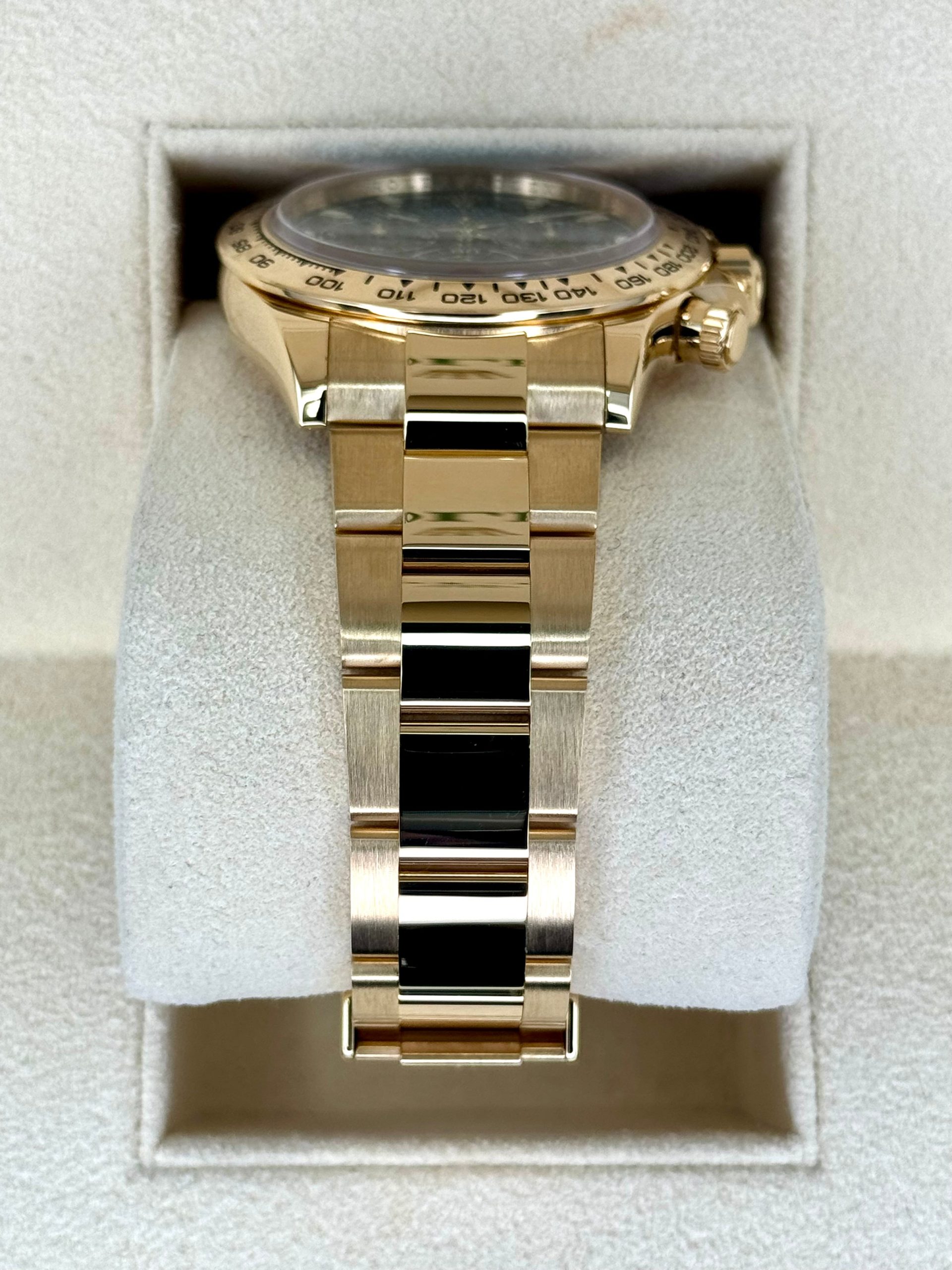 2022 Rolex Daytona "John Mayer" 40mm 116508 Yellow Gold Green Dial - Image 3