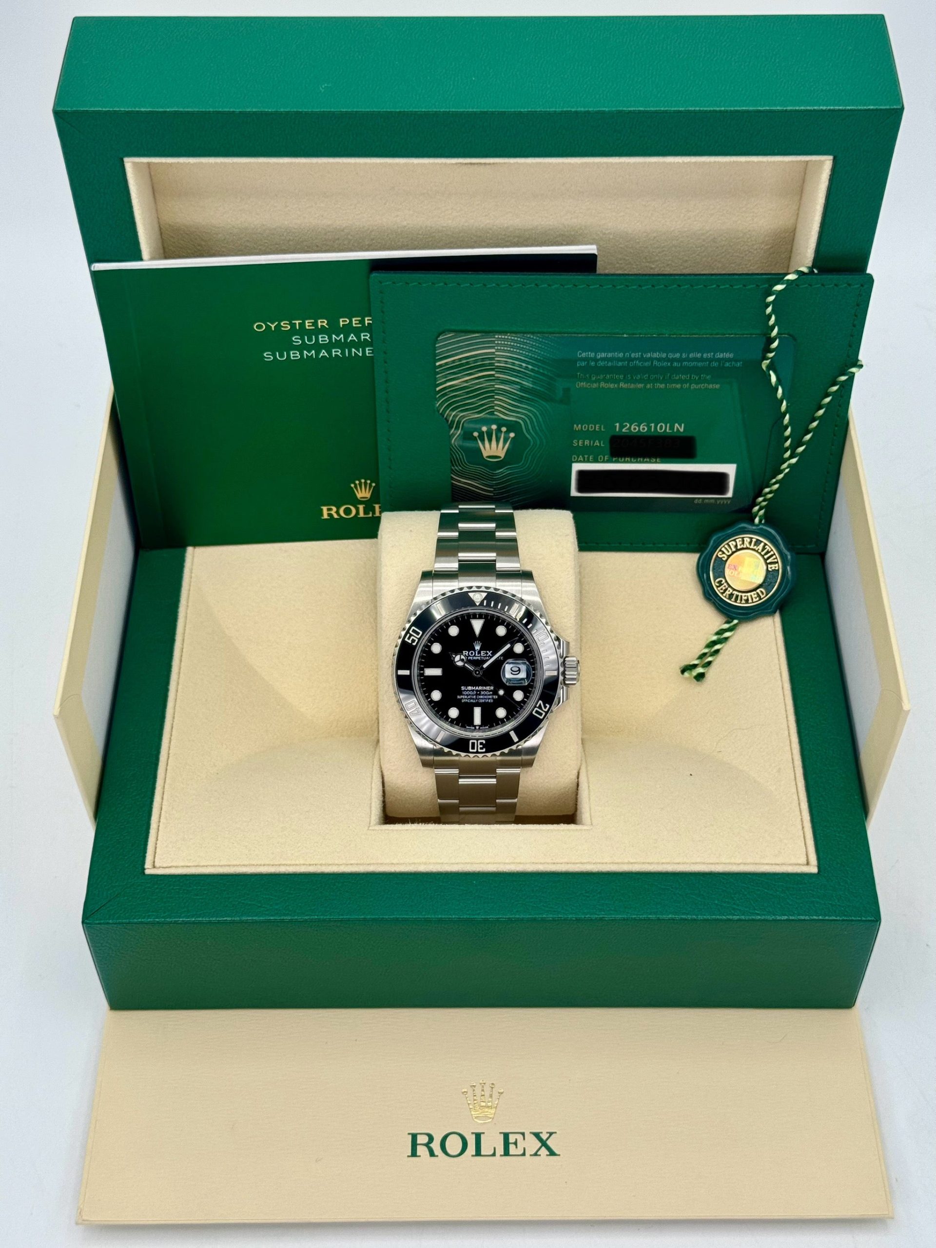 2021 Rolex Submariner 41mm 126610LN Stainless Steel Black Dial - Image 11
