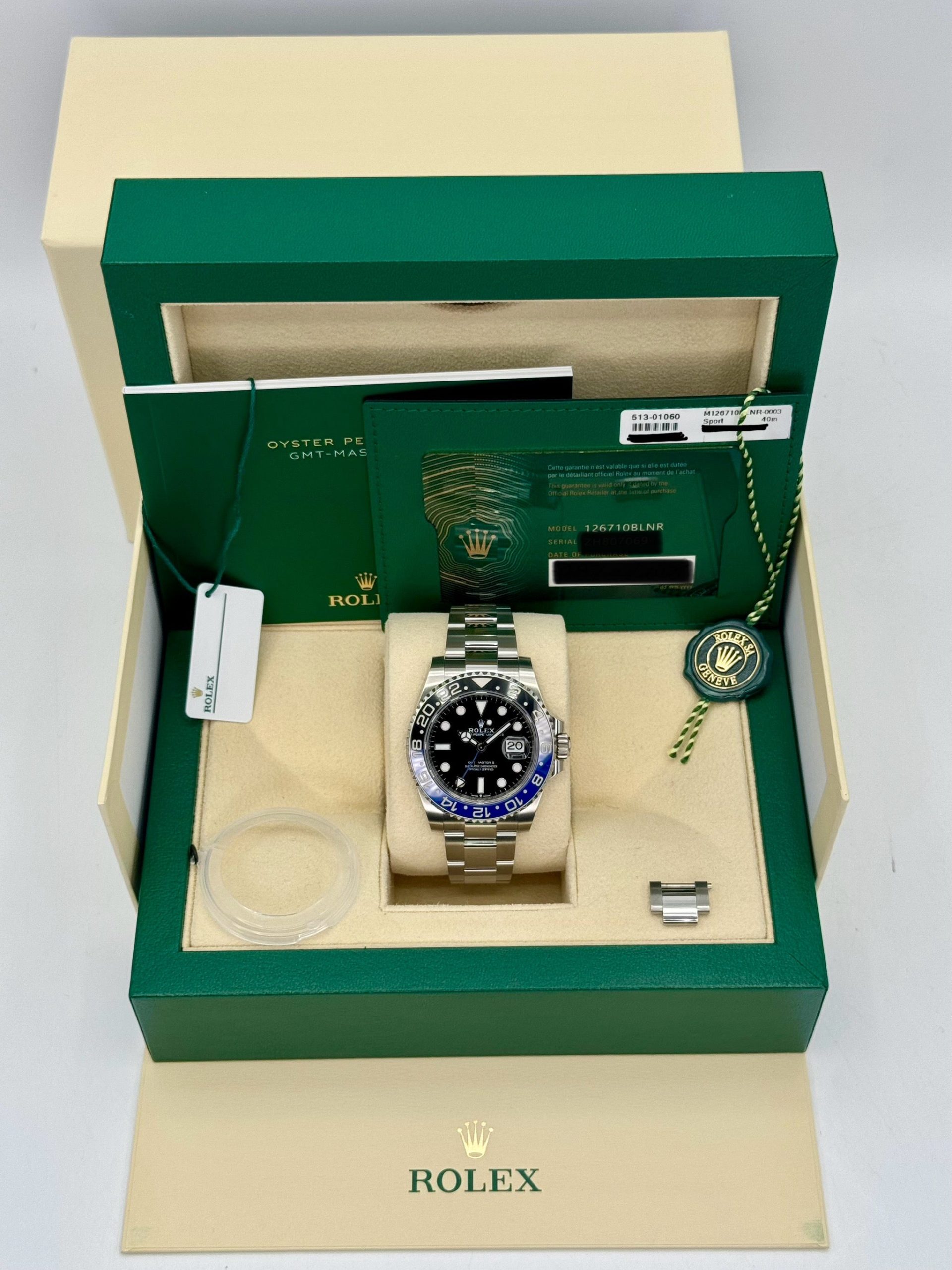 2023 Rolex GMT-Master II "Batman" 40mm 126710BLNR Oyster - Image 12