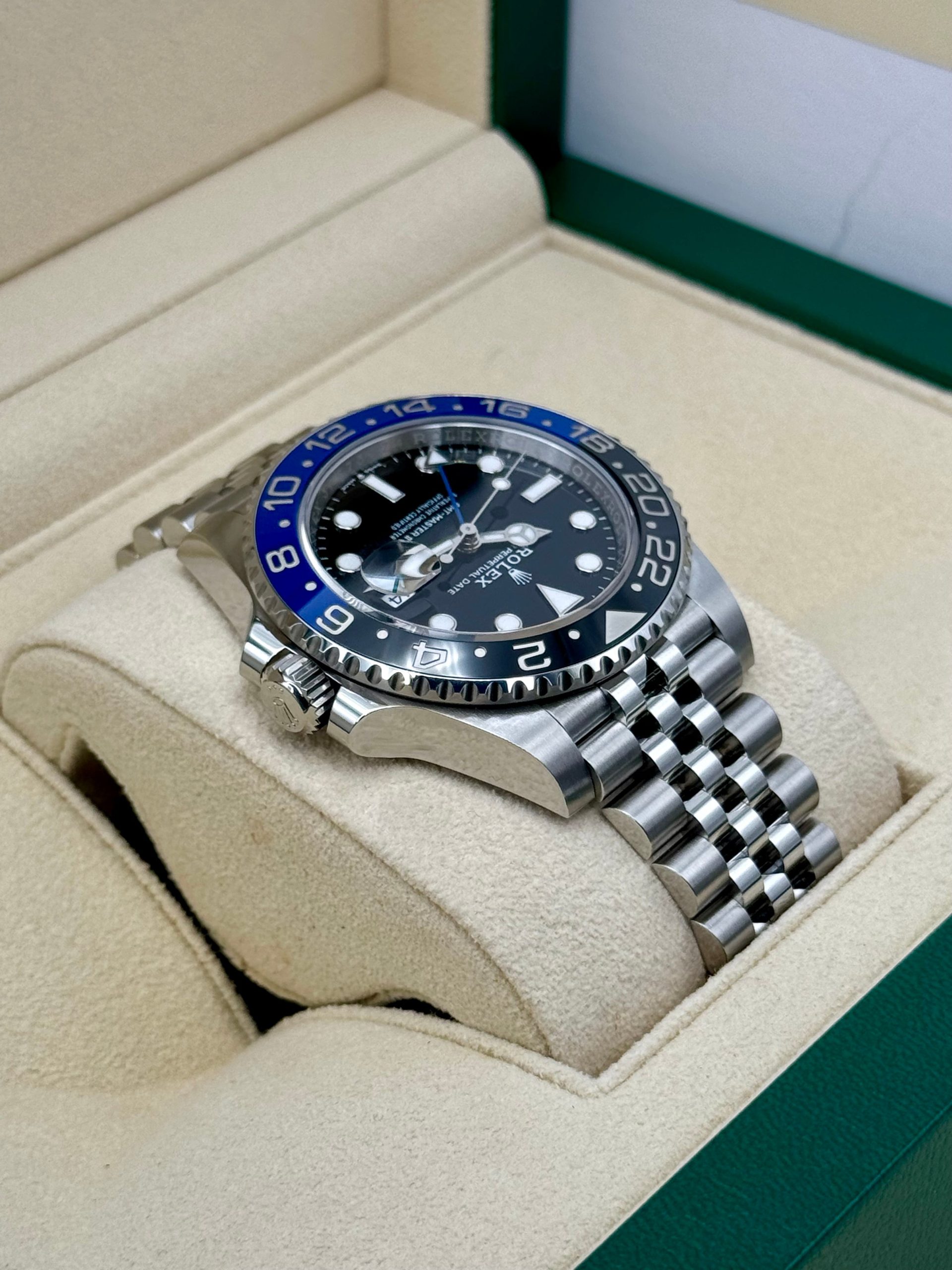 NEW 2024 Rolex GMT-Master II "Batgirl" 40mm 126710BLNR Jubilee - Image 8