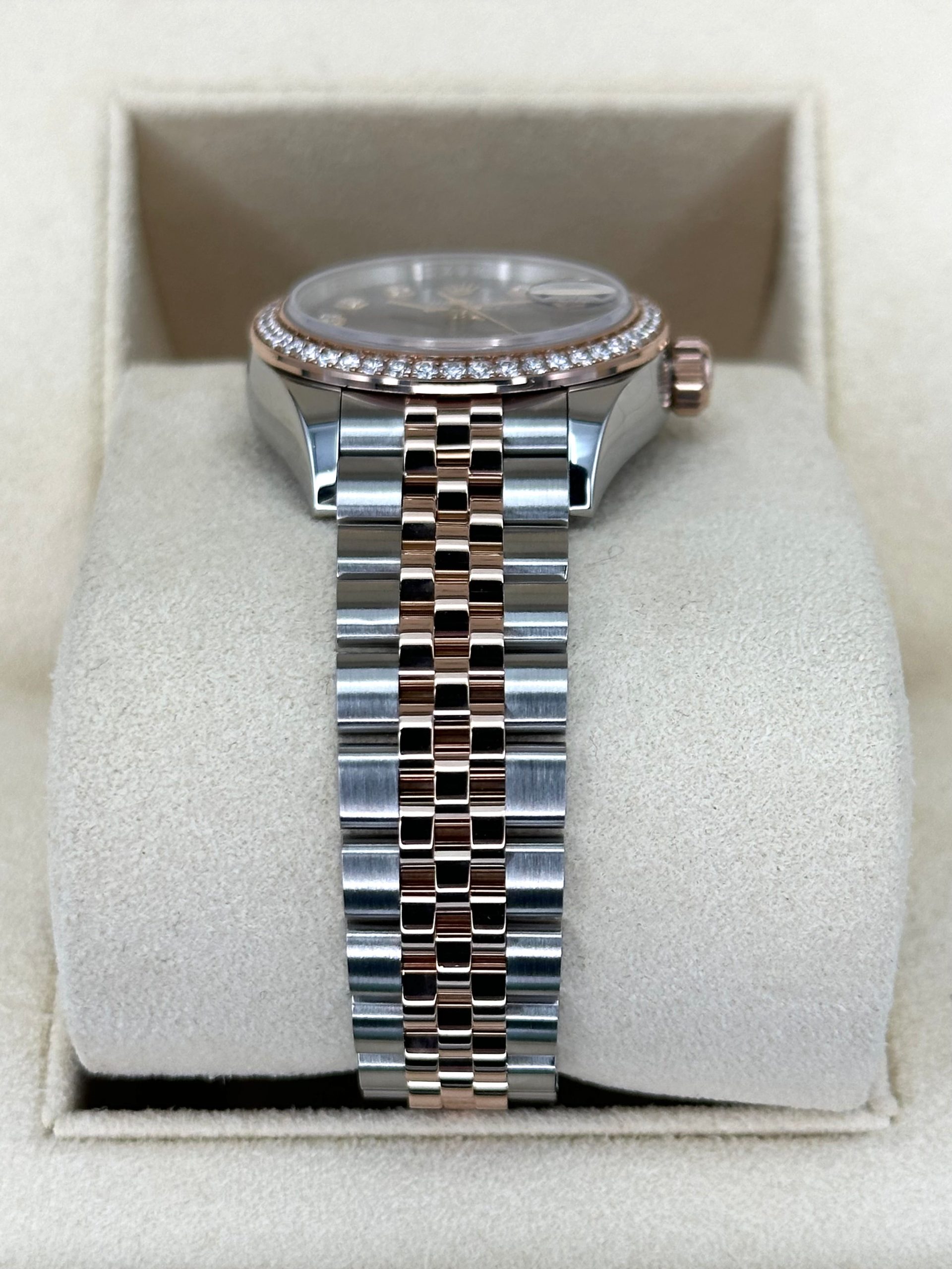 2017 Rolex Lady-Datejust 28mm 279381RBR Two-Tone Purple Diamond Dial - Image 3