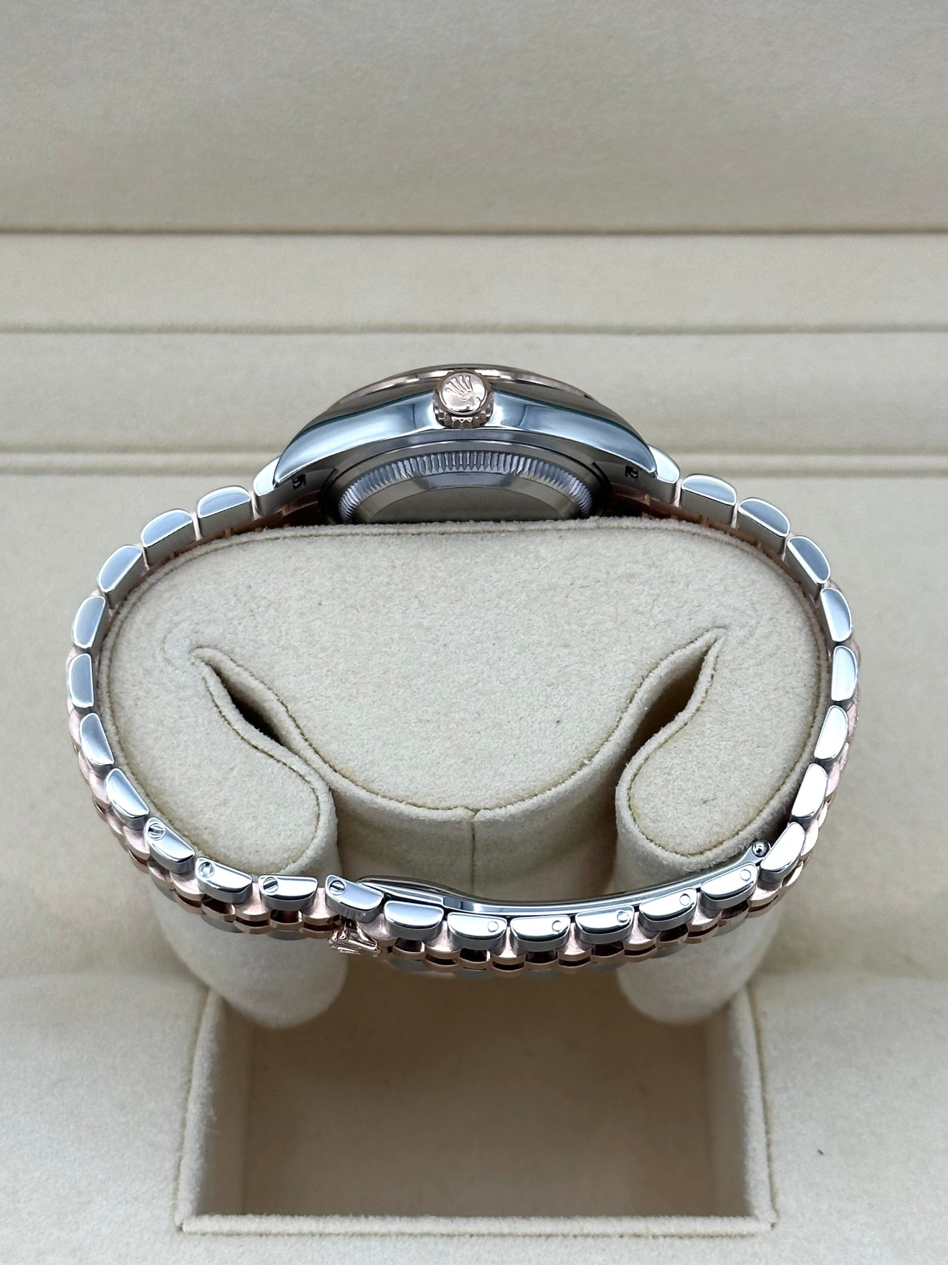 2017 Rolex Lady-Datejust 28mm 279381RBR Two-Tone Purple Diamond Dial - Image 9