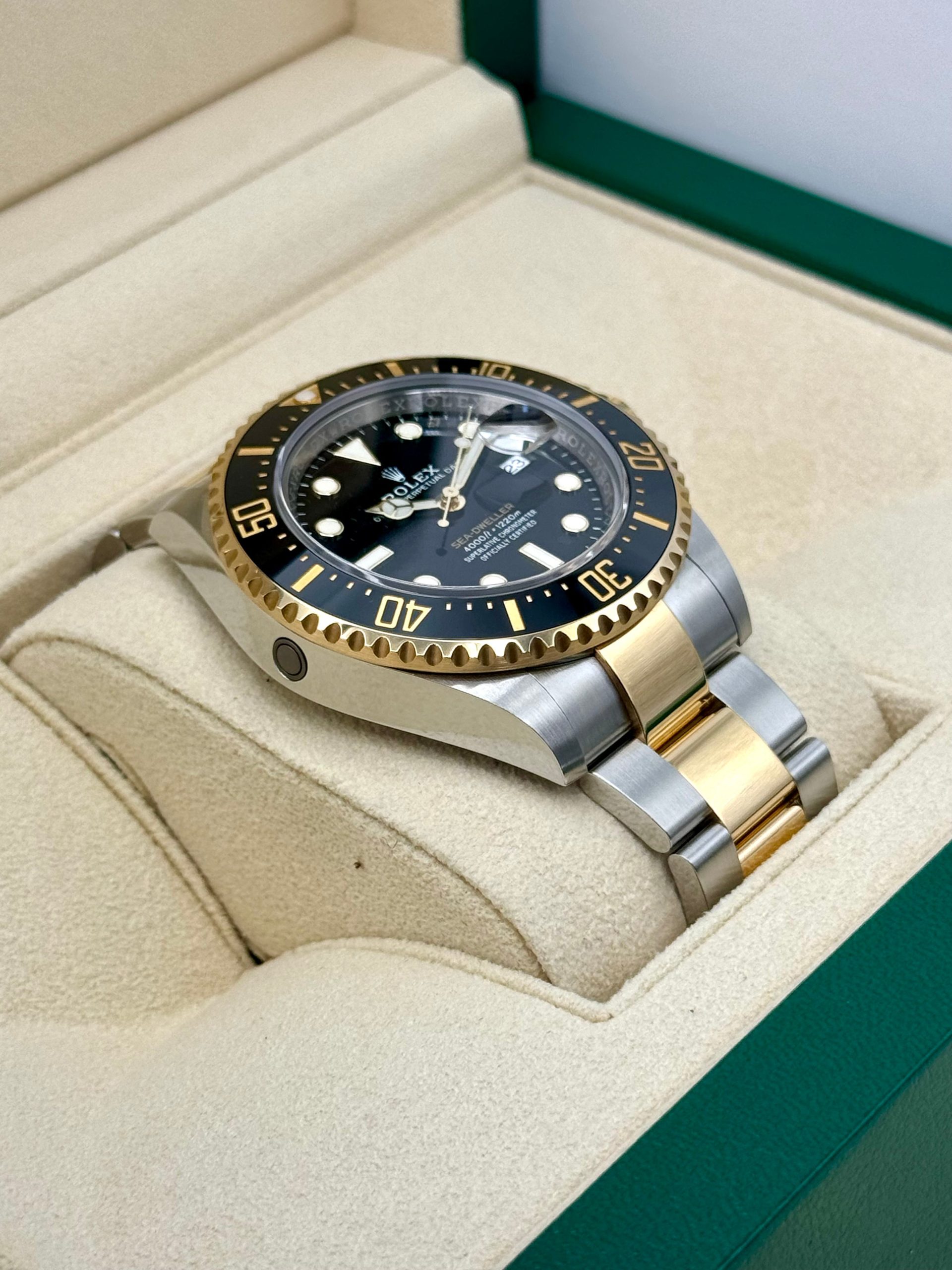 2022 Rolex Sea-Dweller 43mm 126603 Two-Tone Black Dial - Image 6