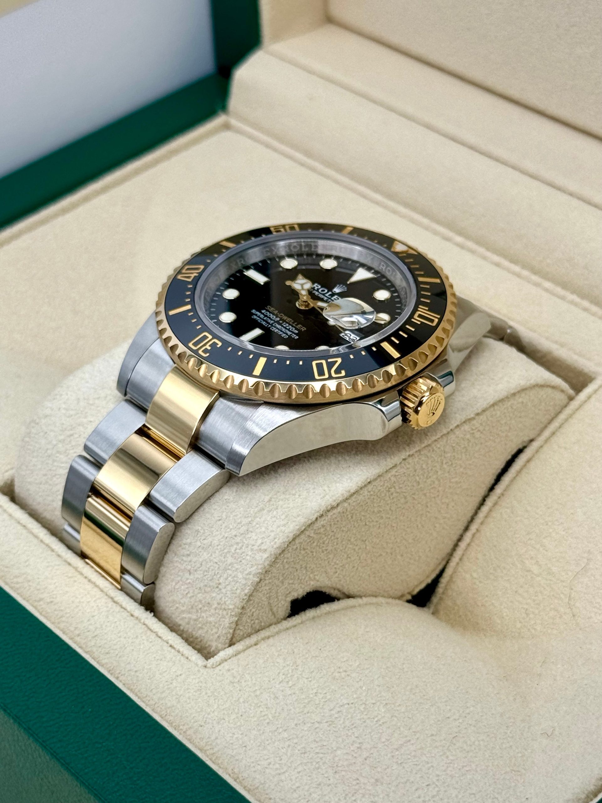 2022 Rolex Sea-Dweller 43mm 126603 Two-Tone Black Dial - Image 5