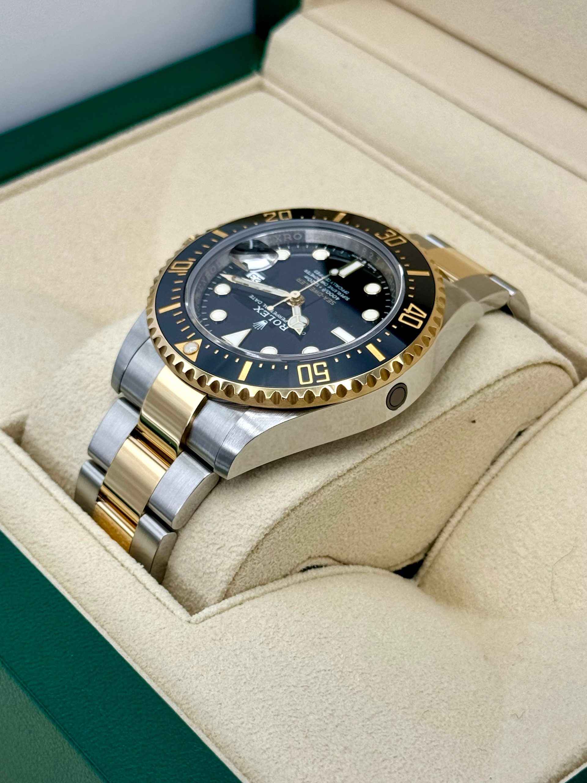 2022 Rolex Sea-Dweller 43mm 126603 Two-Tone Black Dial - Image 7