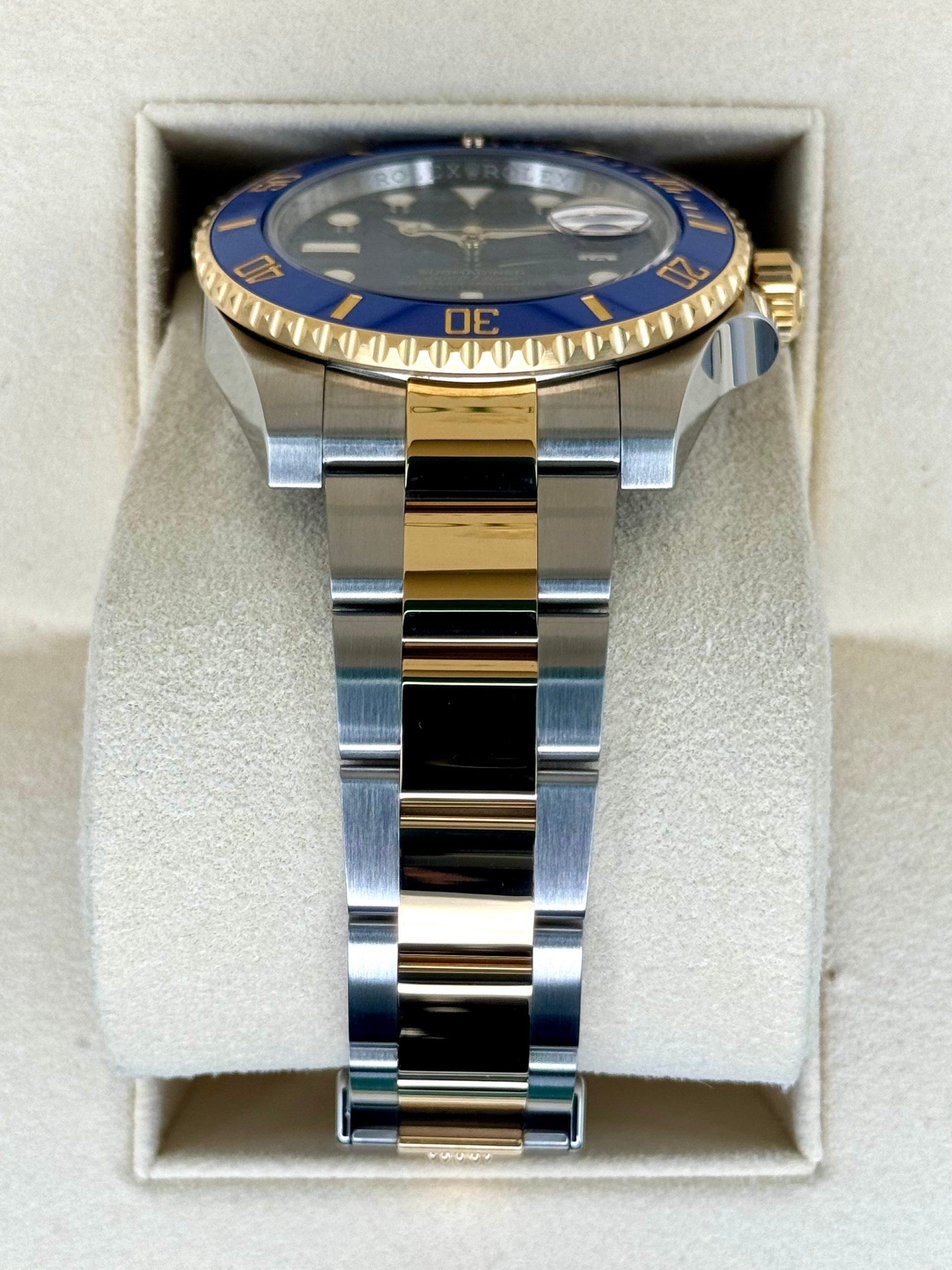 2020 Rolex Submariner "Bluesy" 40mm 116613LB Two-Tone Blue Dial - Image 3