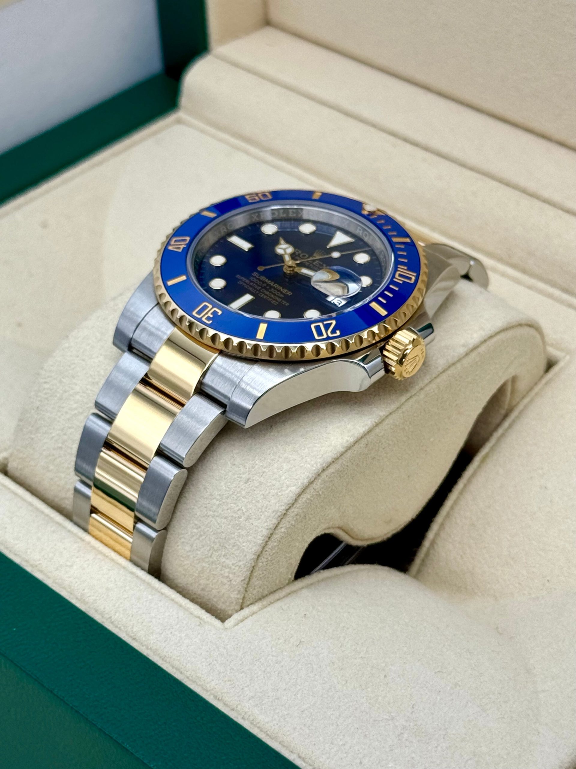 2020 Rolex Submariner "Bluesy" 40mm 116613LB Two-Tone Blue Dial - Image 5