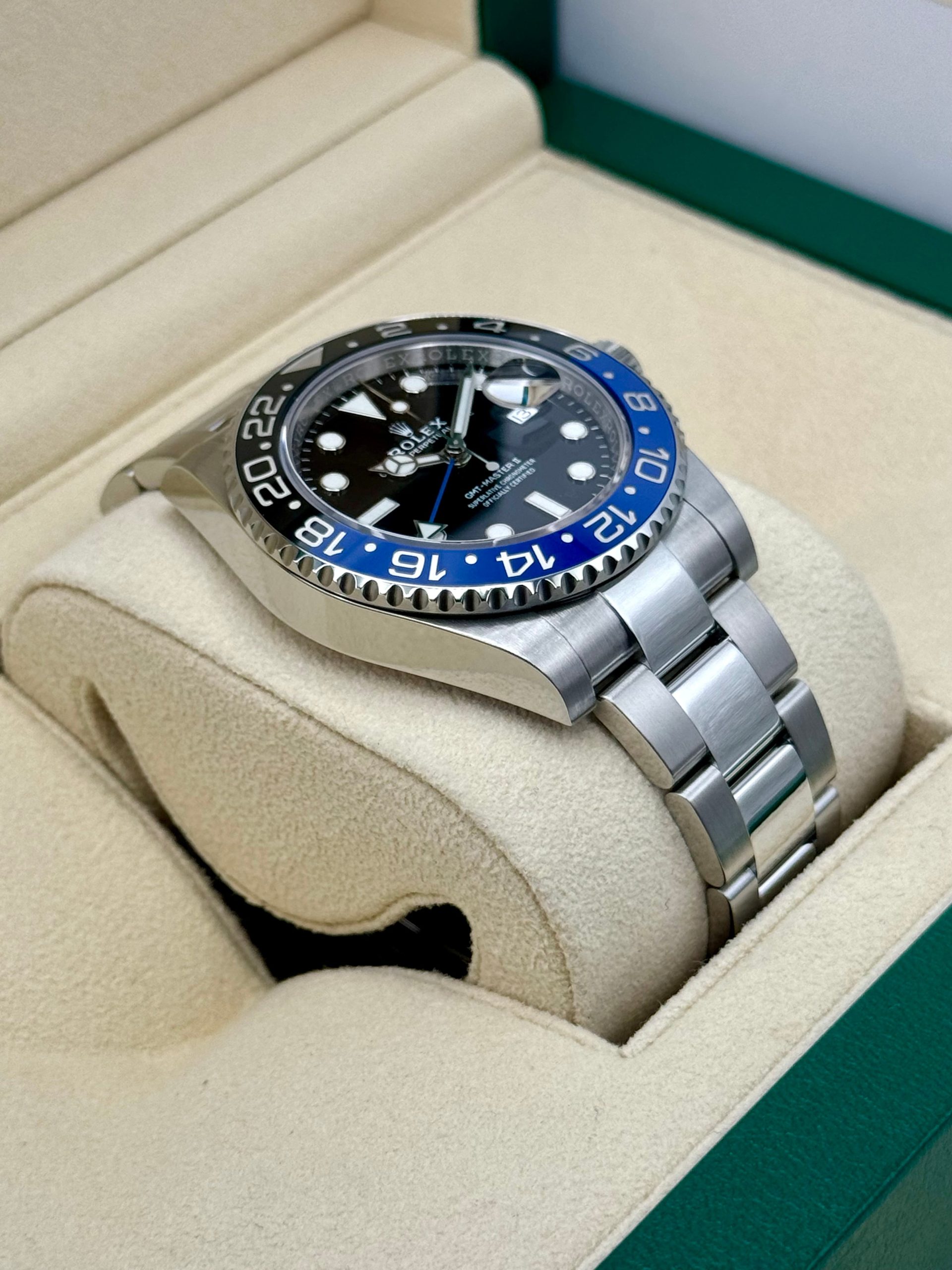 2022 Rolex GMT-Master II "Batman" 40mm 126710BLNR Oyster - Image 6