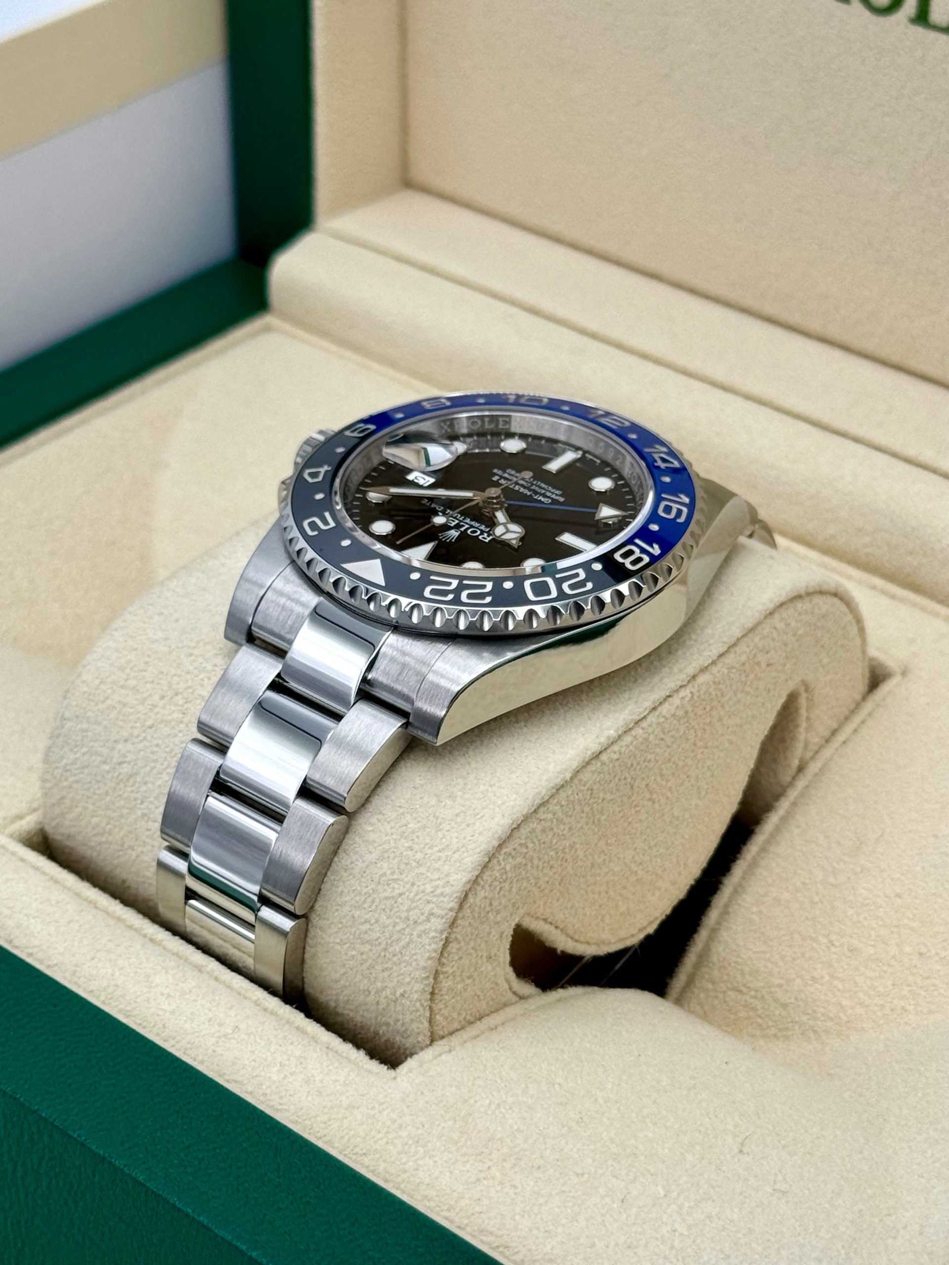 2022 Rolex GMT-Master II "Batman" 40mm 126710BLNR Oyster - Image 7