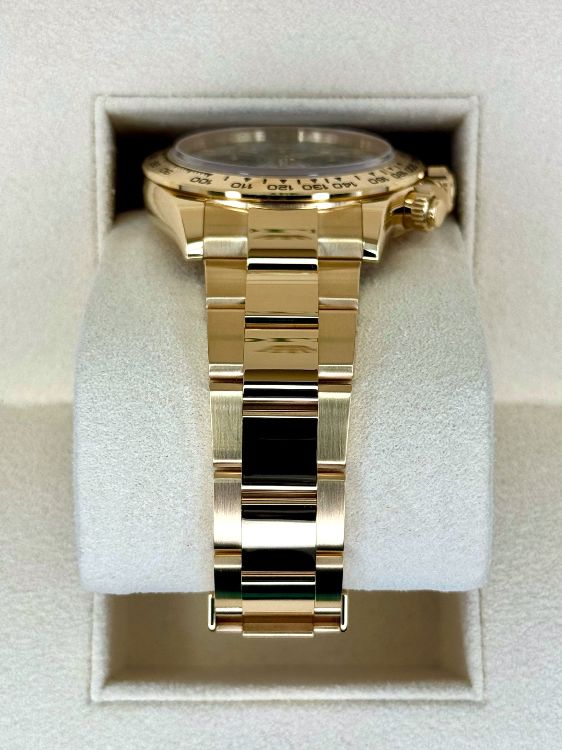 NEW 2023 Rolex Daytona 40mm 116508 Yellow Gold Meteorite Dial - Image 3