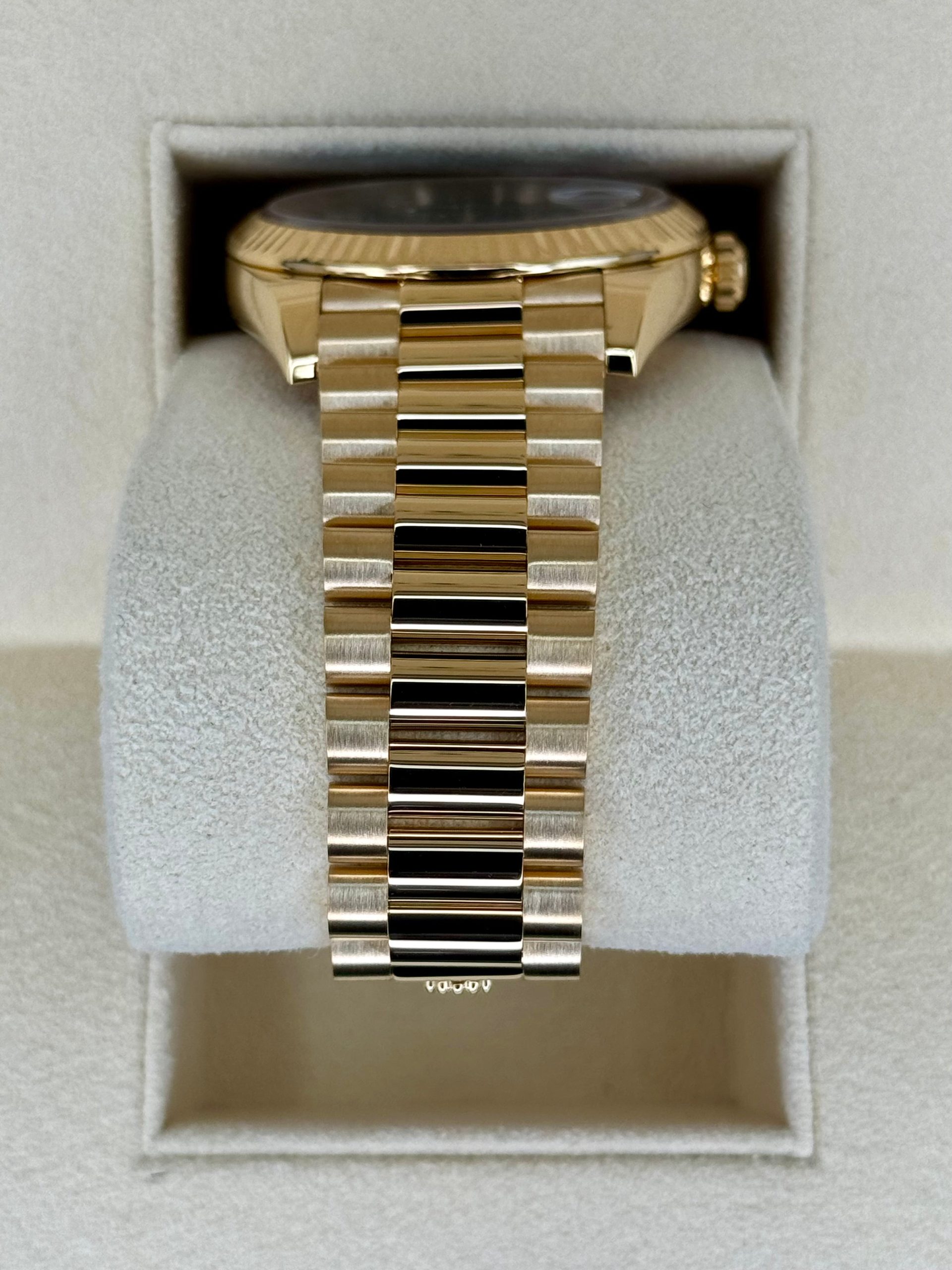 2023 Rolex Day-Date 40mm 228238 Black Diamond Baguette Dial - Image 3