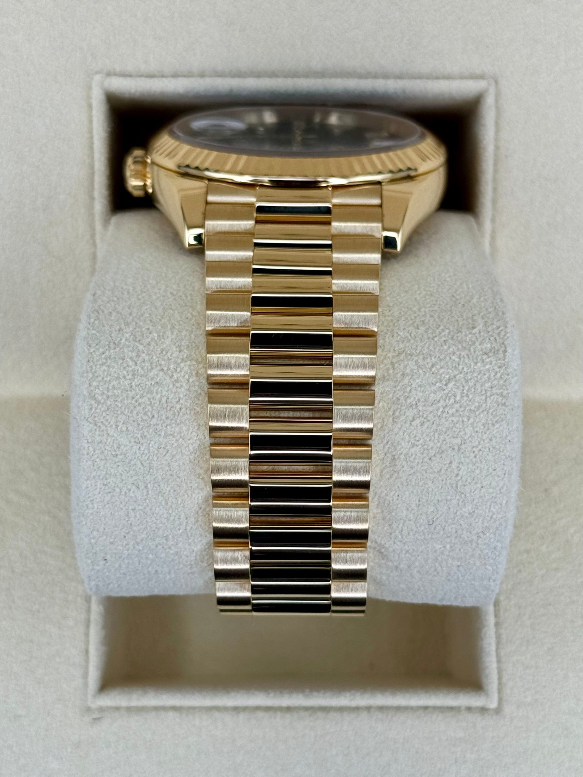 2023 Rolex Day-Date 40mm 228238 Black Diamond Baguette Dial - Image 4