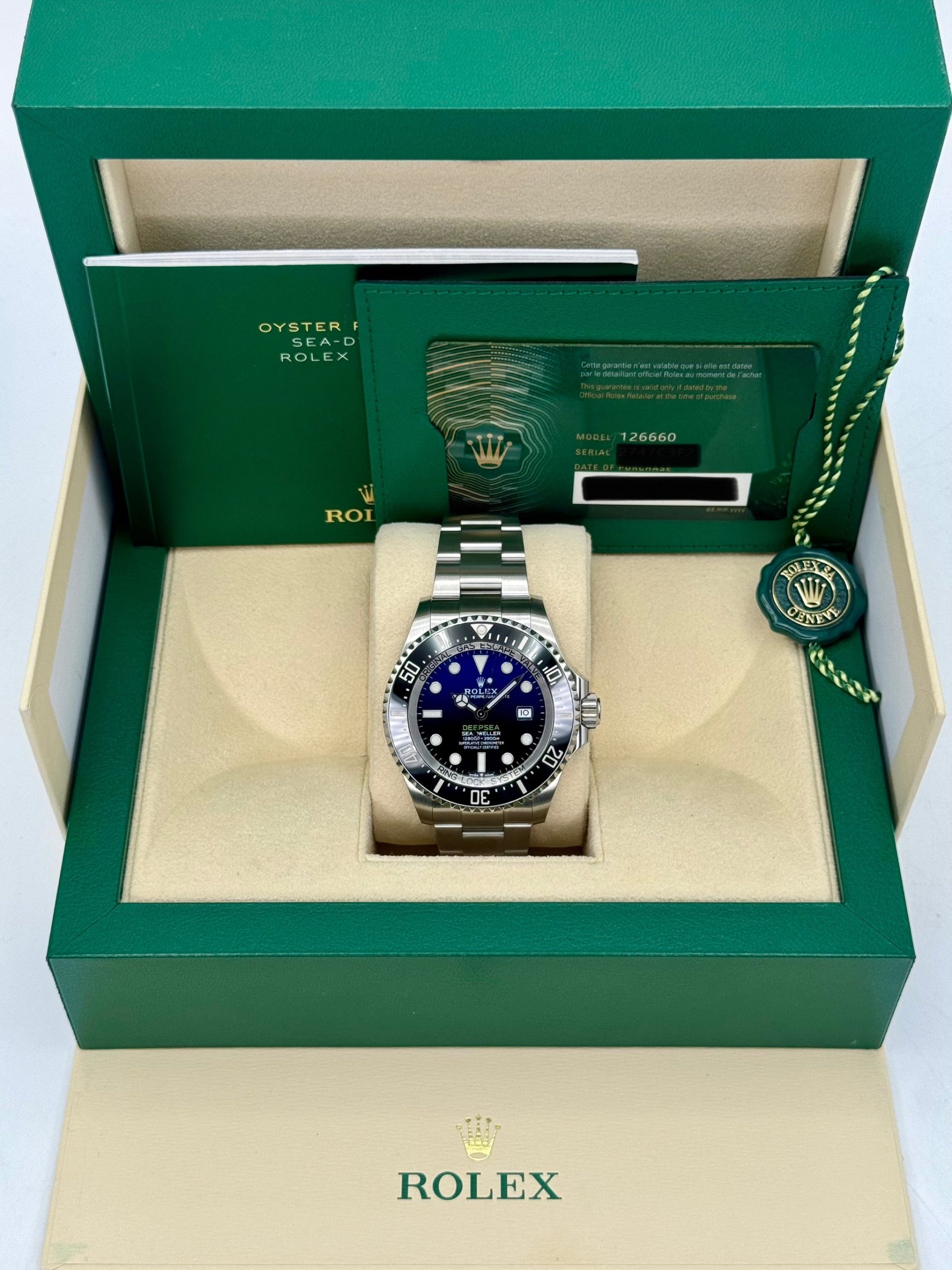 2022 Rolex Deepsea "James Cameron" 44mm 126660 Blue Dial - Image 11