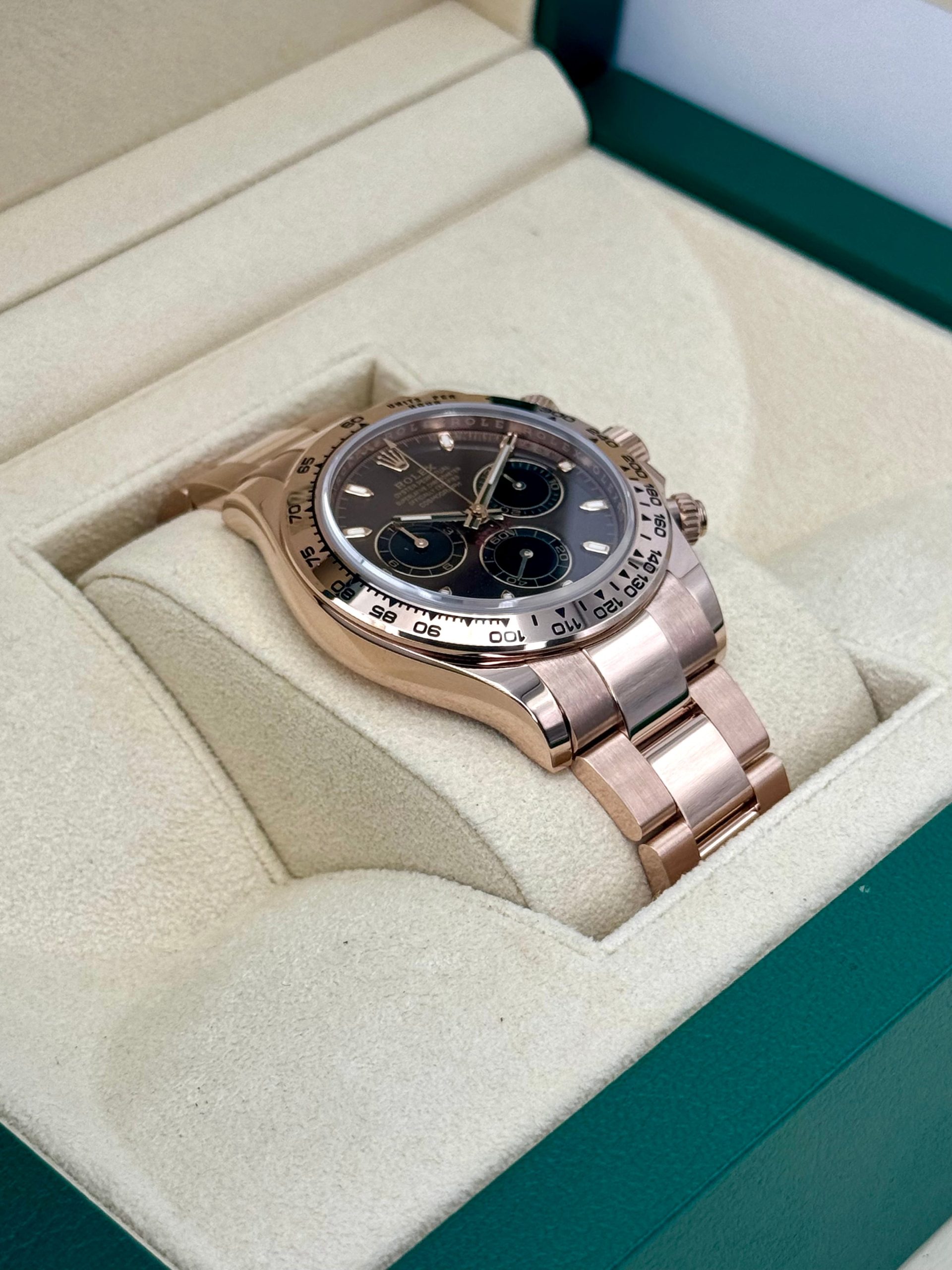 2022 Rolex Daytona 40mm 116505 Rose Gold Chocolate Dial - Image 6