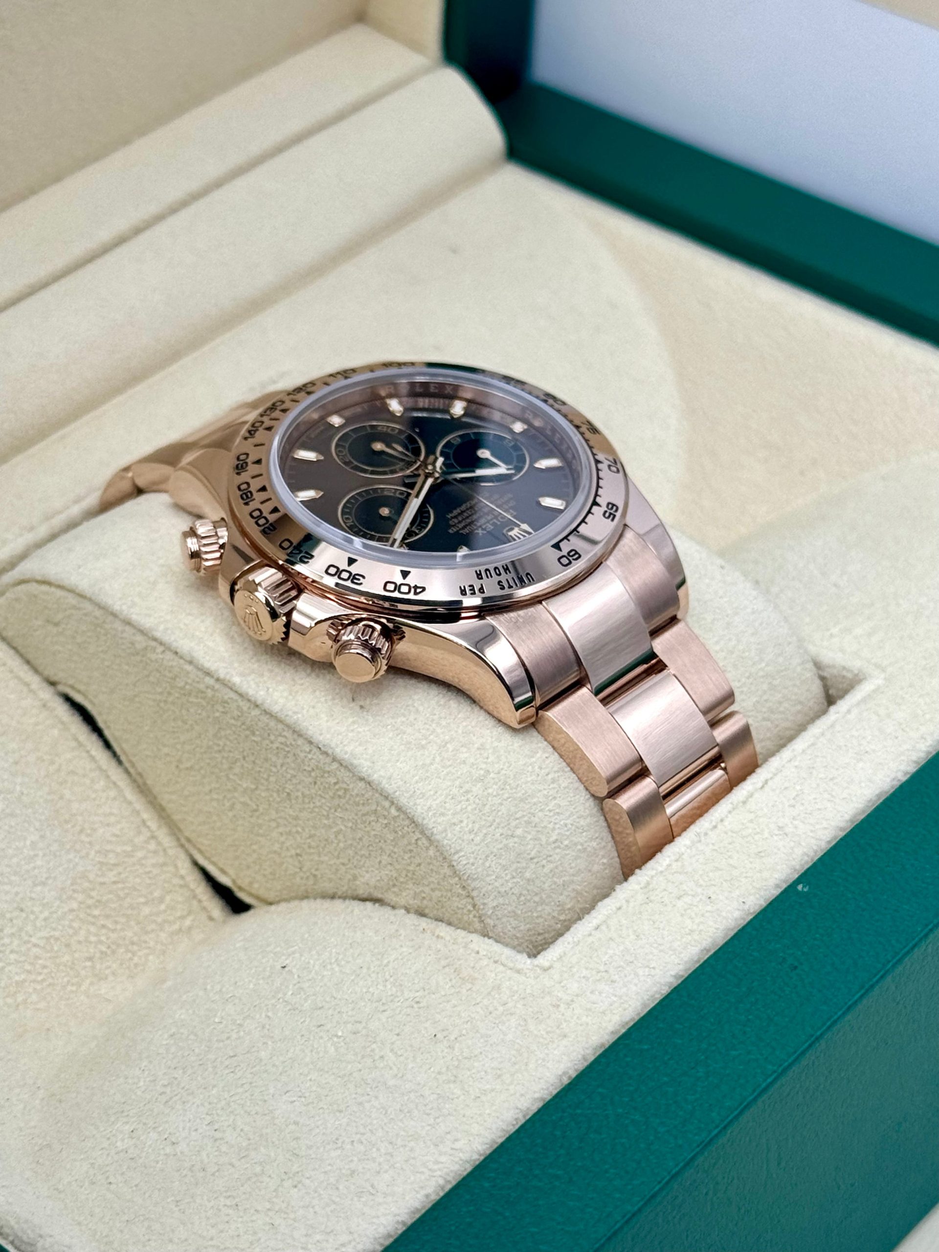 2022 Rolex Daytona 40mm 116505 Rose Gold Chocolate Dial - Image 8