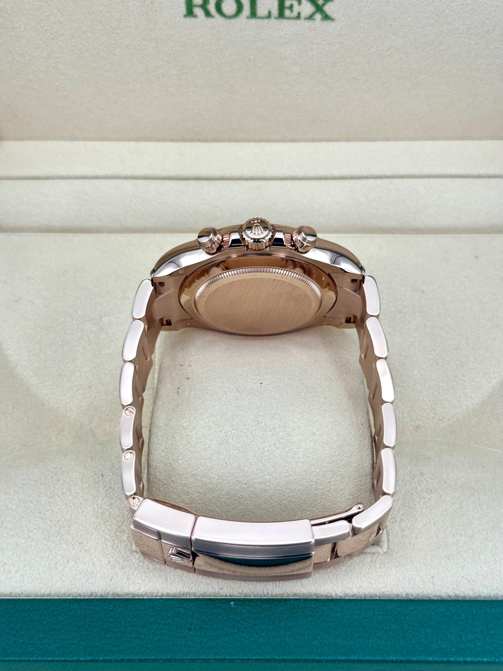 2022 Rolex Daytona 40mm 116505 Rose Gold Chocolate Dial - Image 9