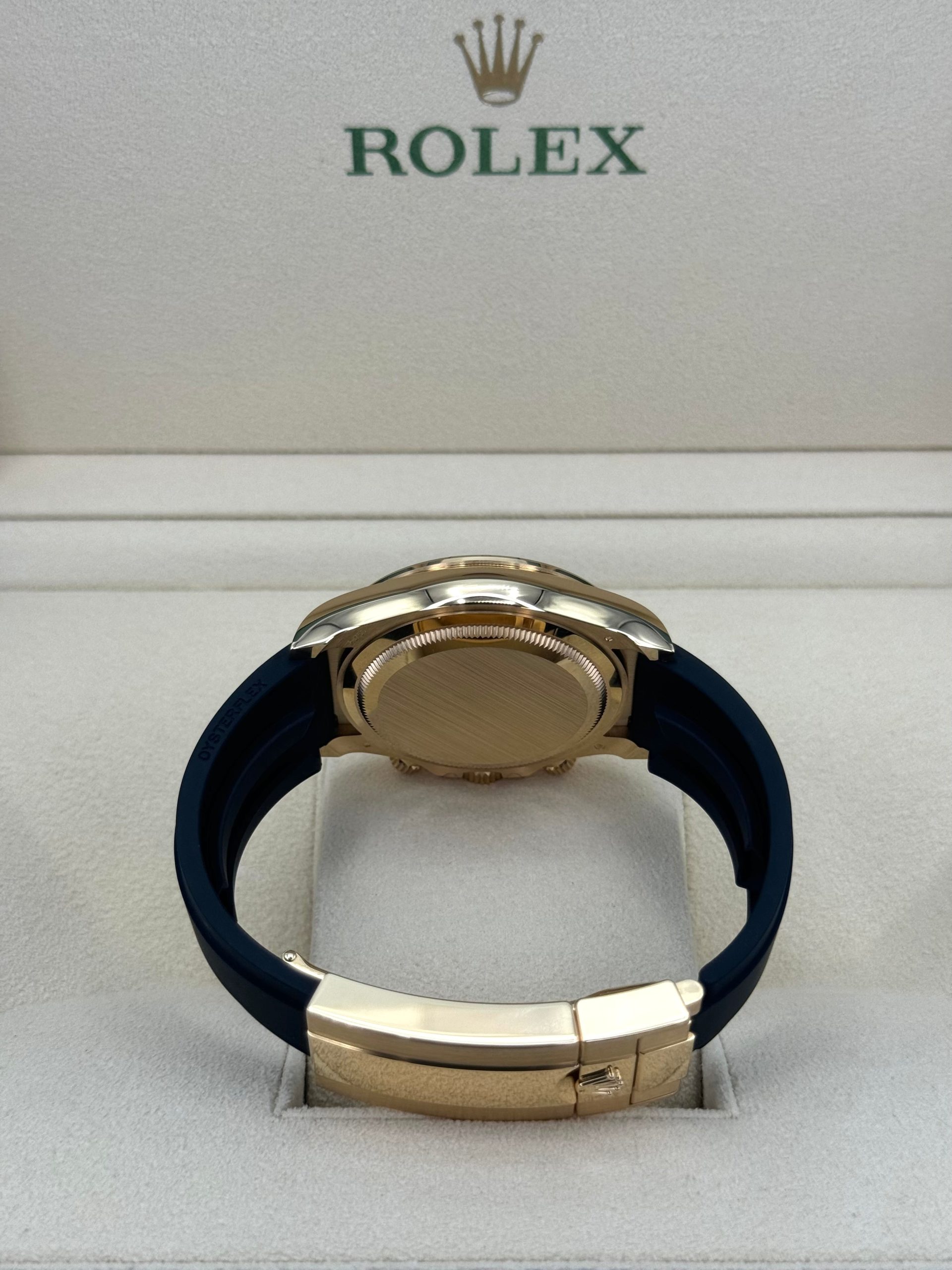 NEW 2024 Rolex Daytona 40mm 126518LN Yellow Gold Oysterflex Black Dial - Image 10