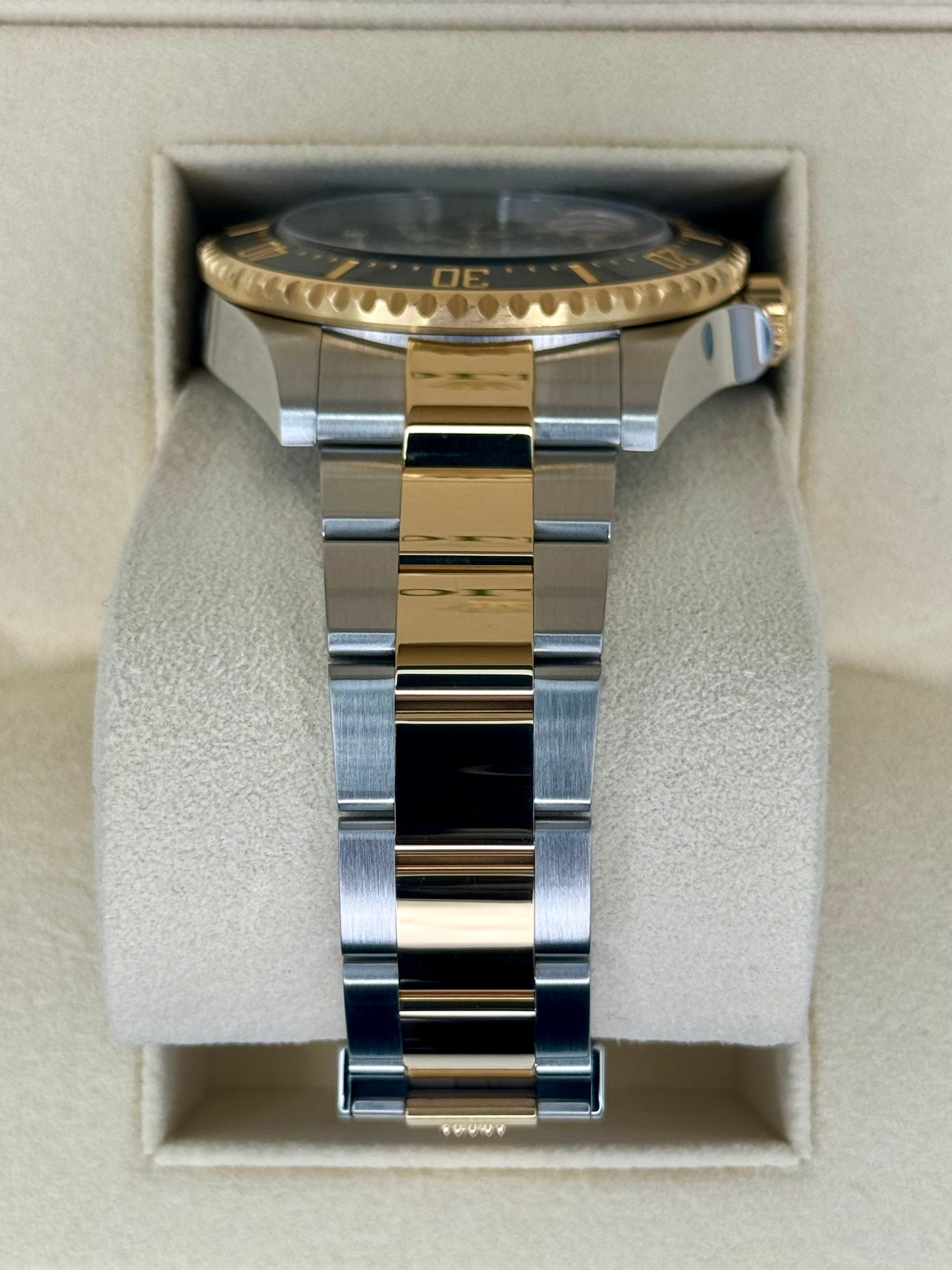 2022 Rolex Sea-Dweller 43mm 126603 Two-Tone Black Dial - Image 3