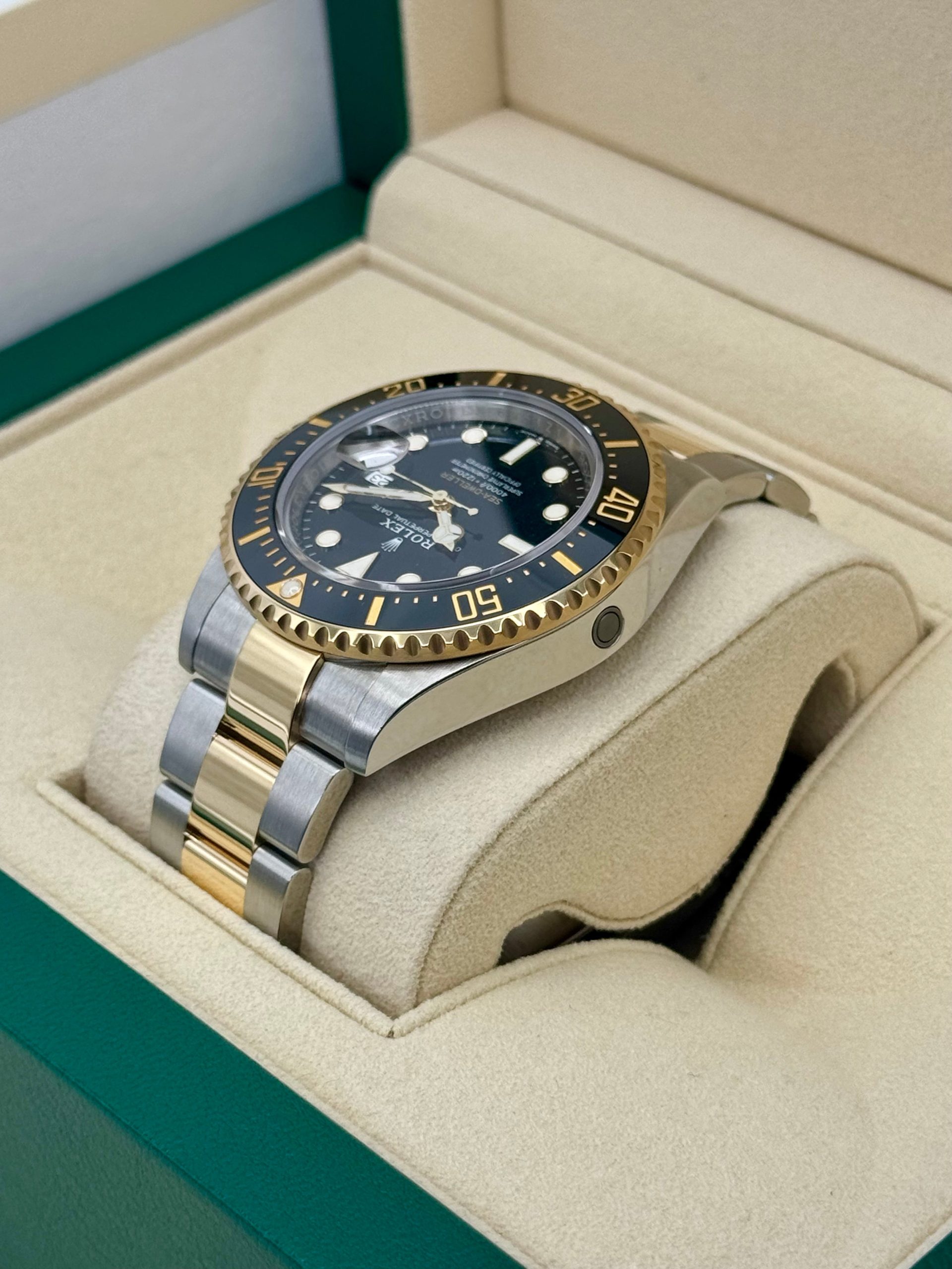 2022 Rolex Sea-Dweller 43mm 126603 Two-Tone Black Dial - Image 7