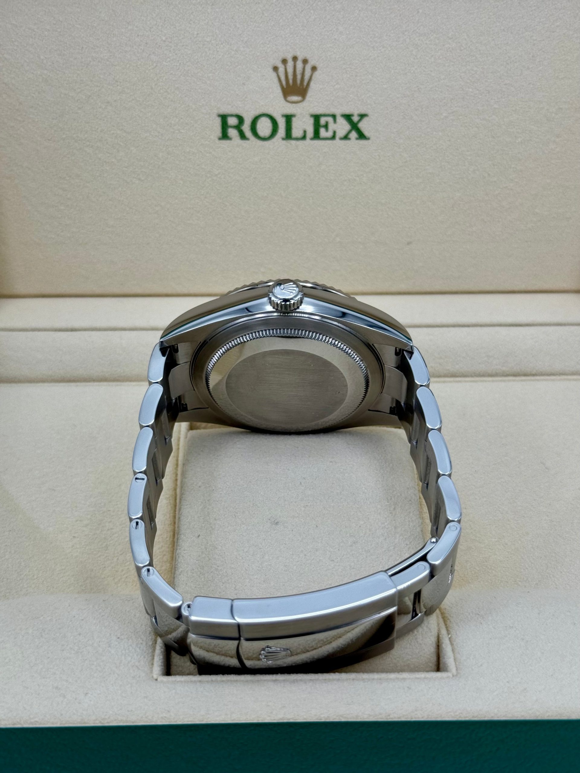 2023 Rolex Sky-Dweller 42mm 326934 Stainless Steel Oyster White Dial - Image 9