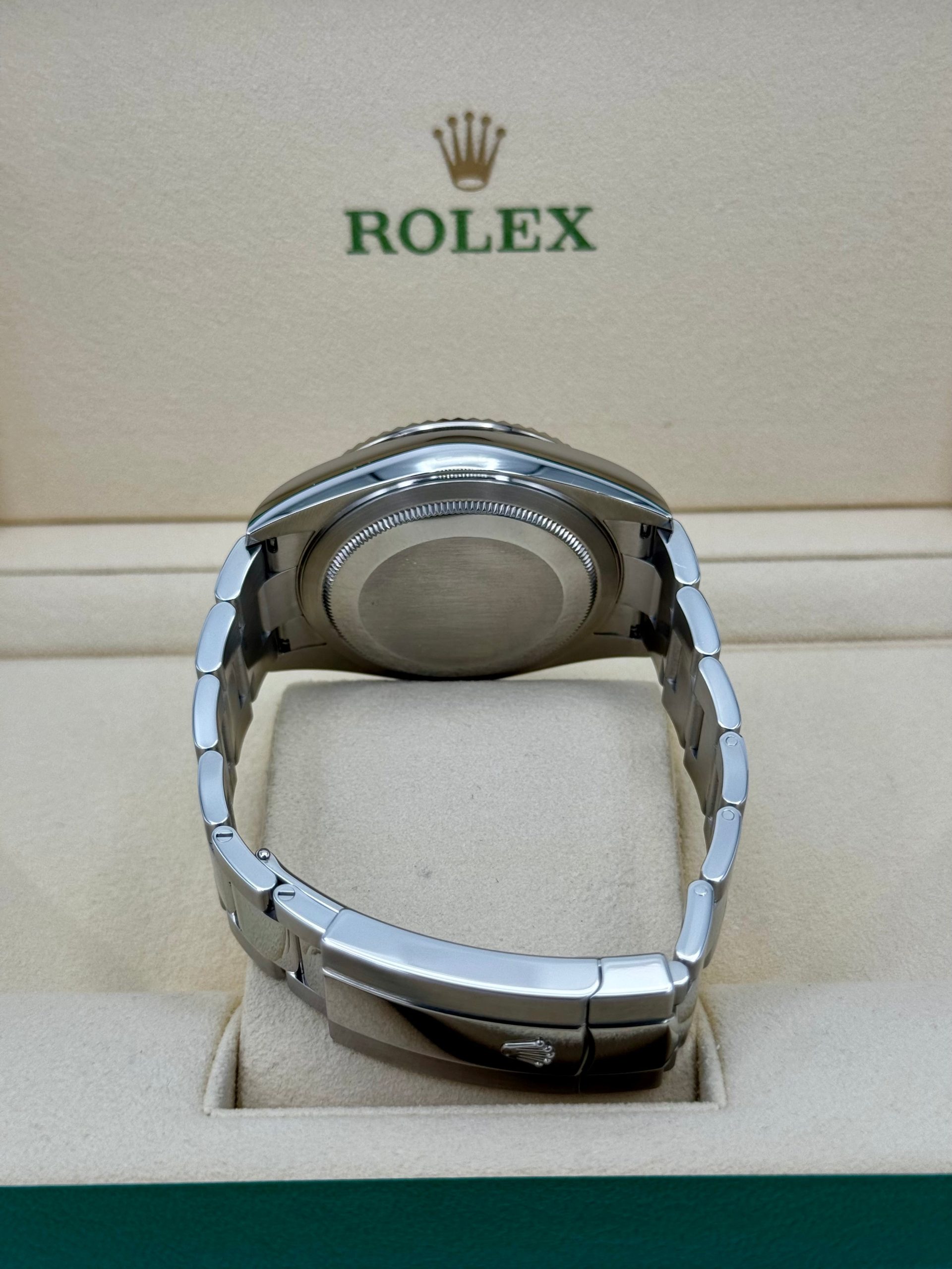 2023 Rolex Sky-Dweller 42mm 326934 Stainless Steel Oyster White Dial - Image 10