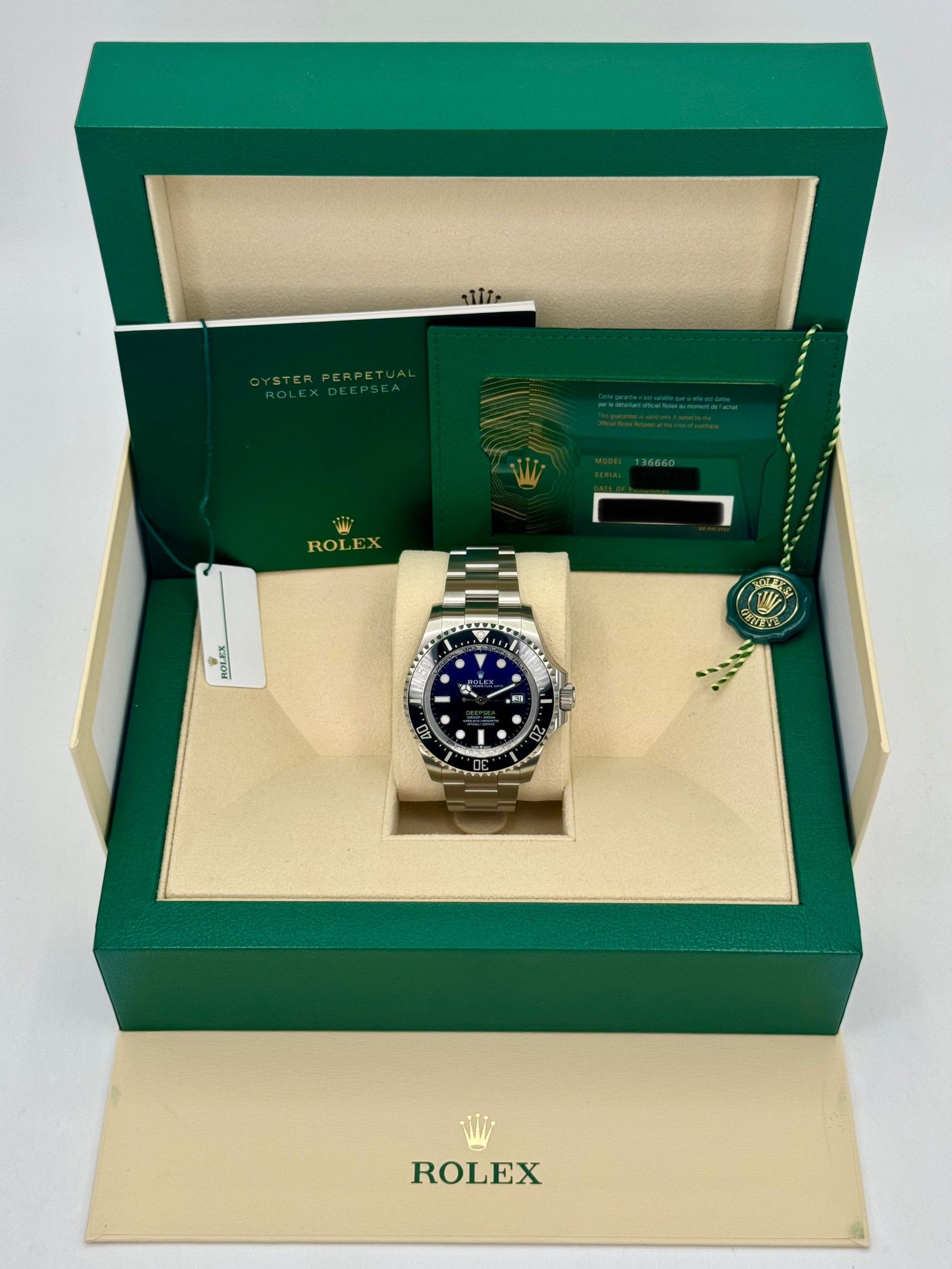 NEW 2024 Rolex Deepsea James Cameron 44mm 136660 Blue Dial - Image 11