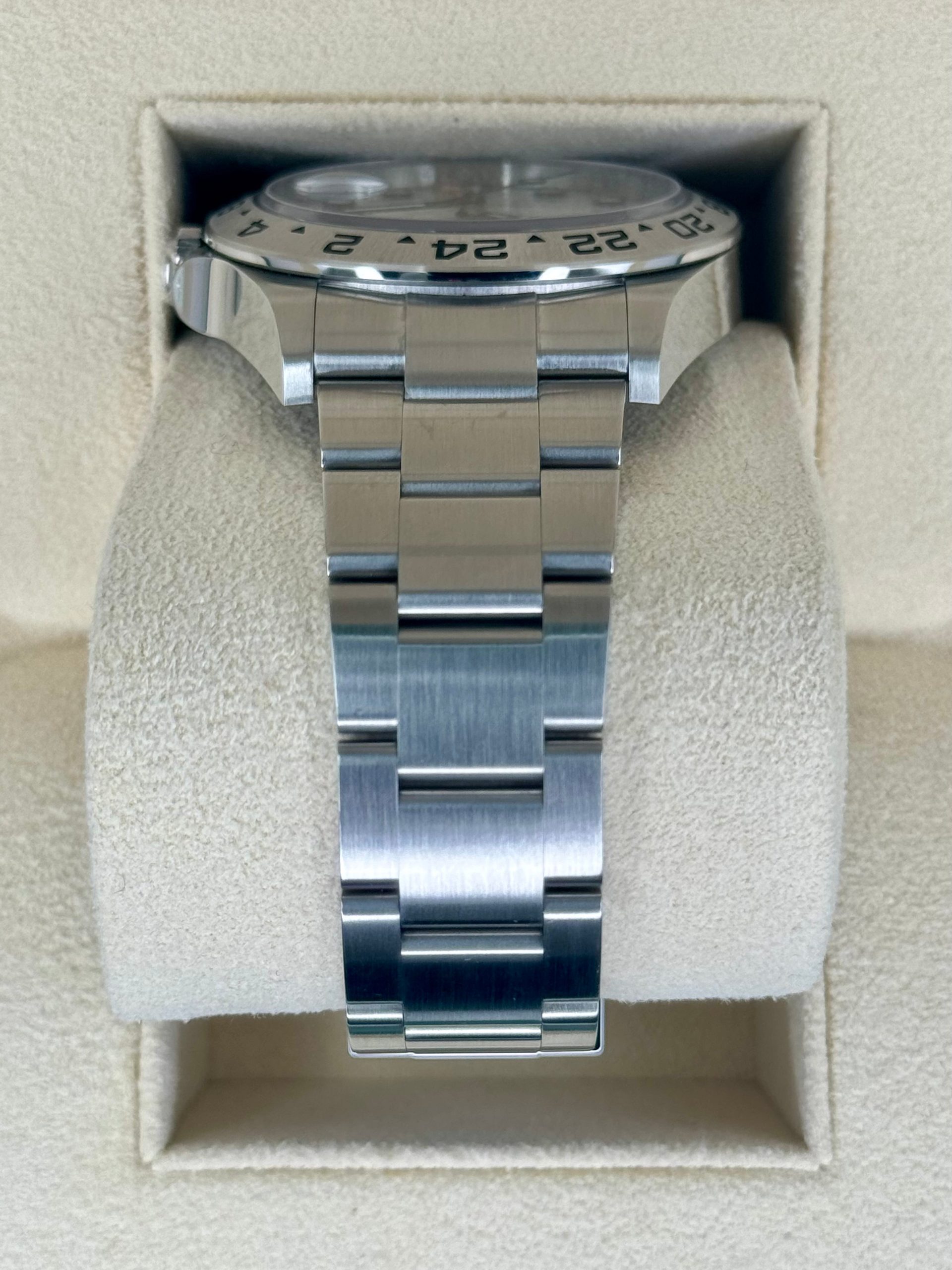 2024 Rolex Explorer II 42mm 226570 Stainless Steel Polar White Dial - Image 4