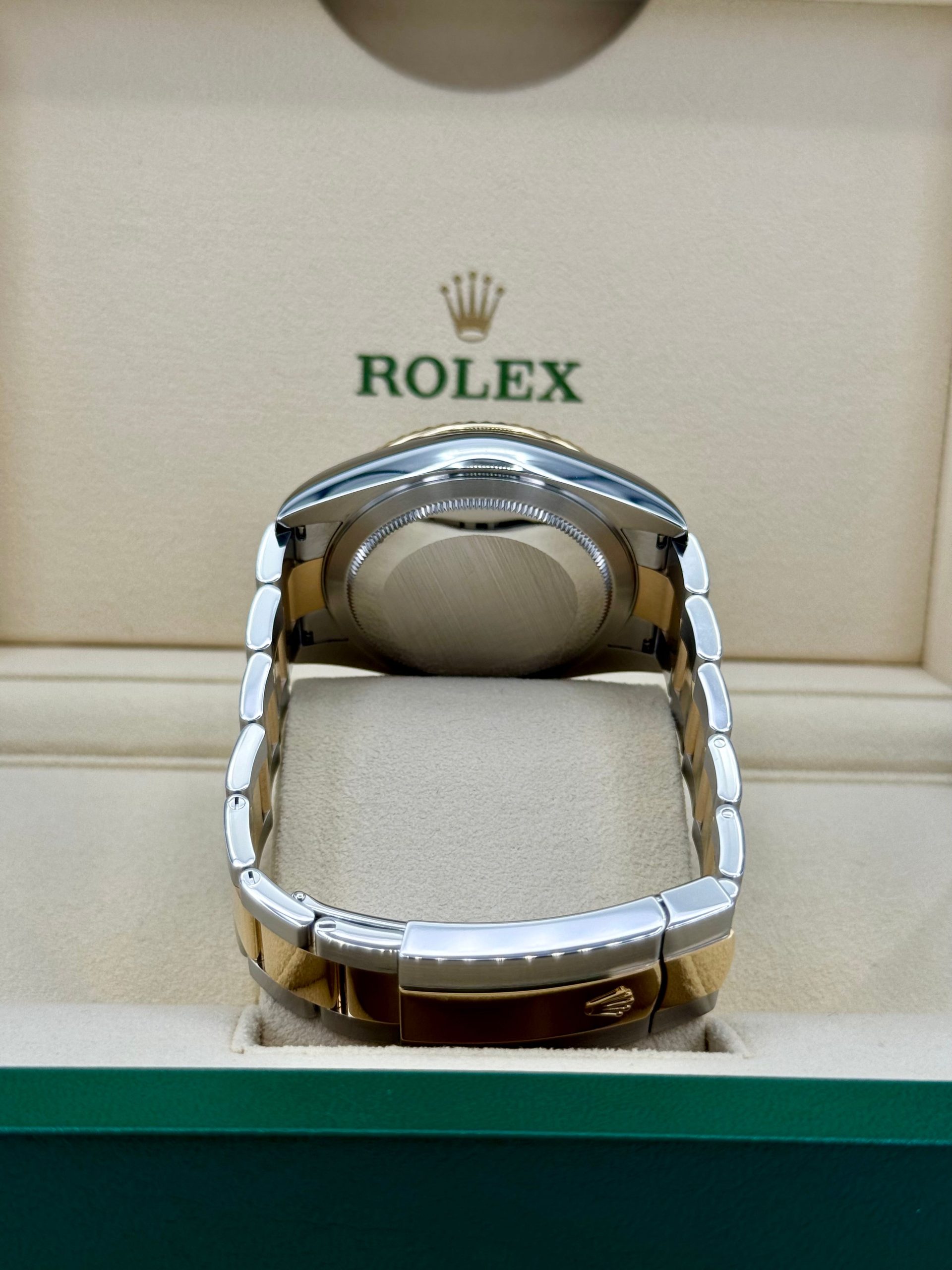 2019 Rolex Sky-Dweller 42mm 326933 Two-Tone Oyster White Dial - Image 10