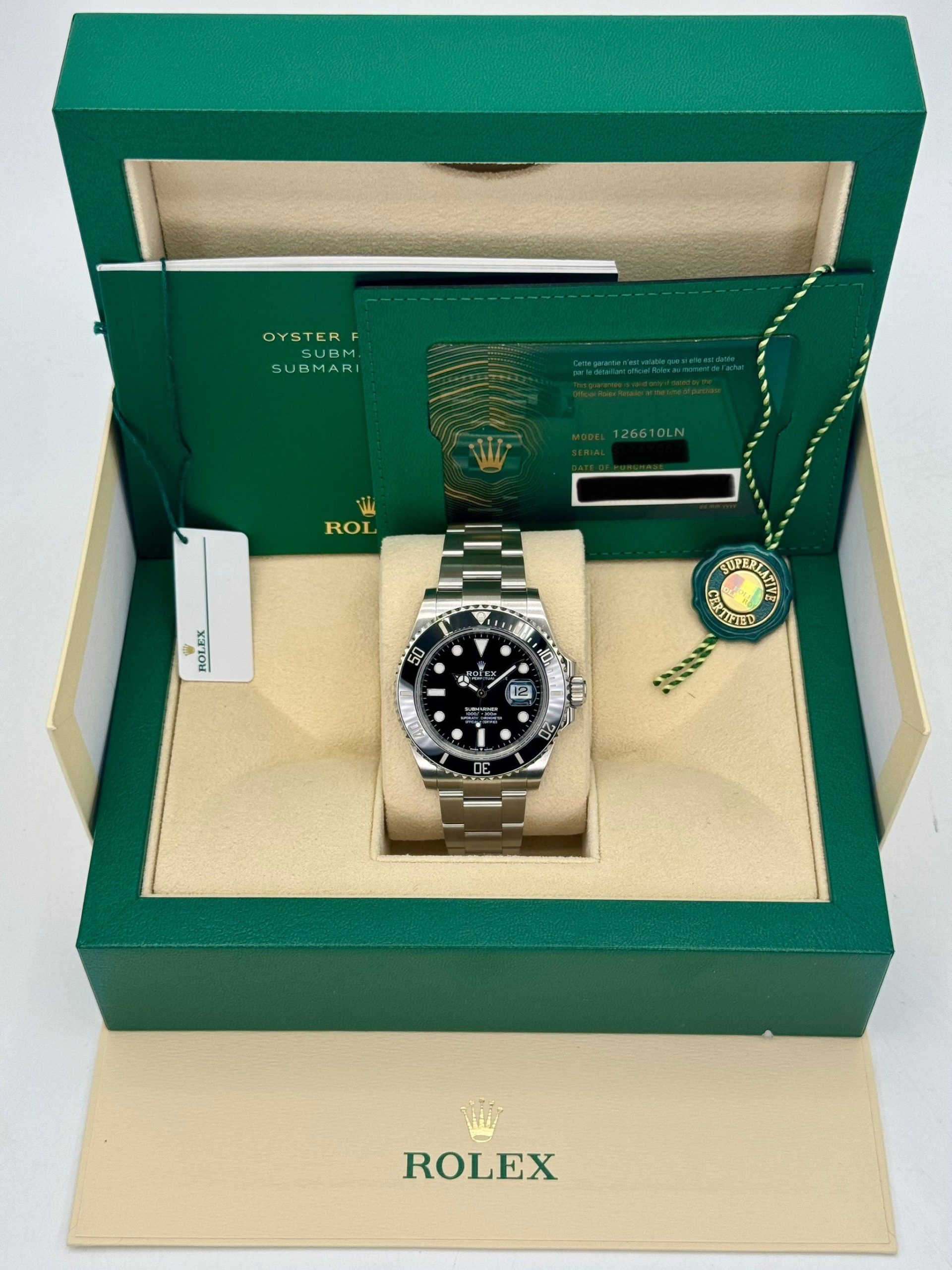 2024 Rolex Submariner 41mm 126610LN Stainless Steel Black Dial - Image 9