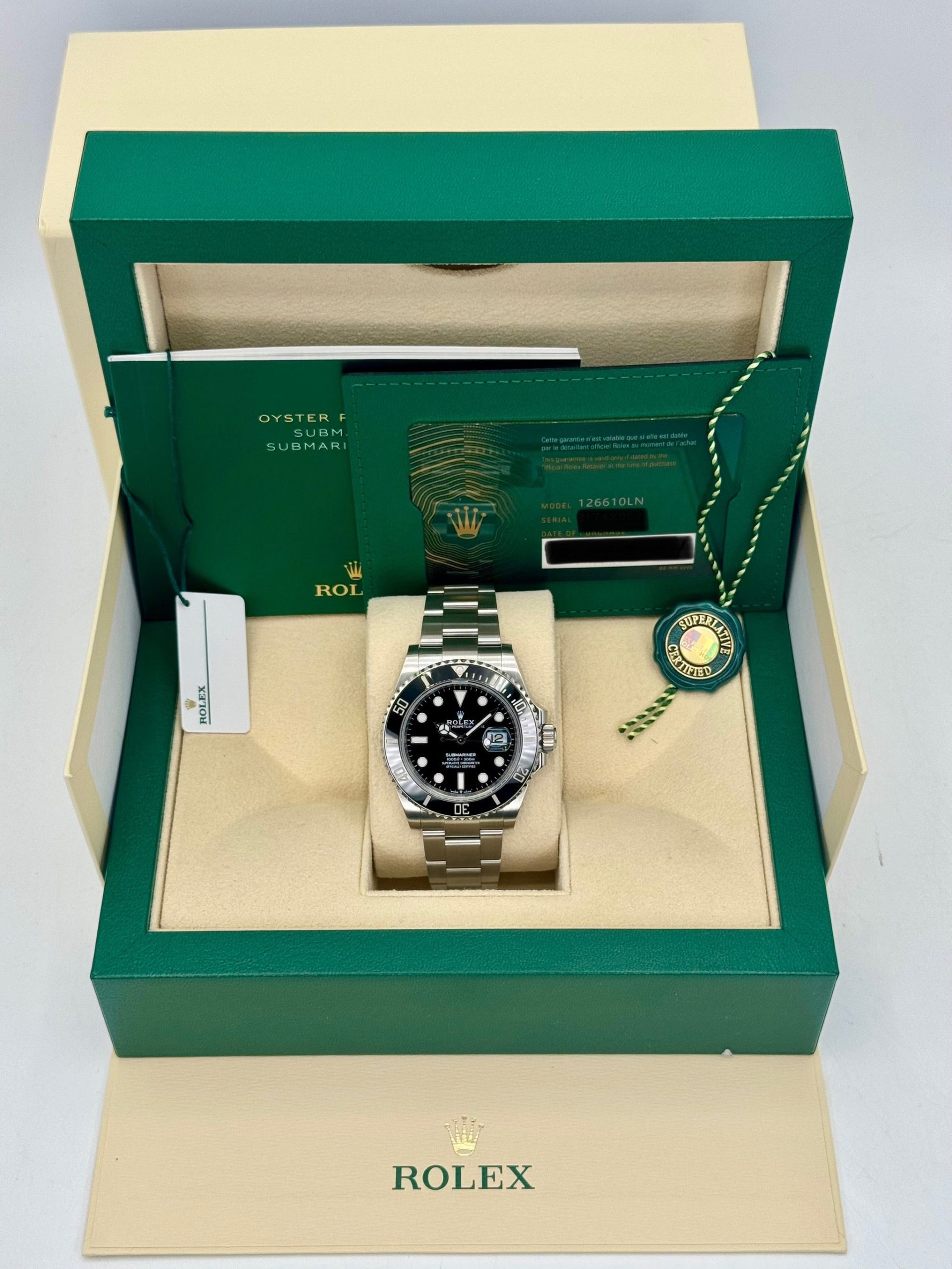2024 Rolex Submariner 41mm 126610LN Stainless Steel Black Dial - Image 10