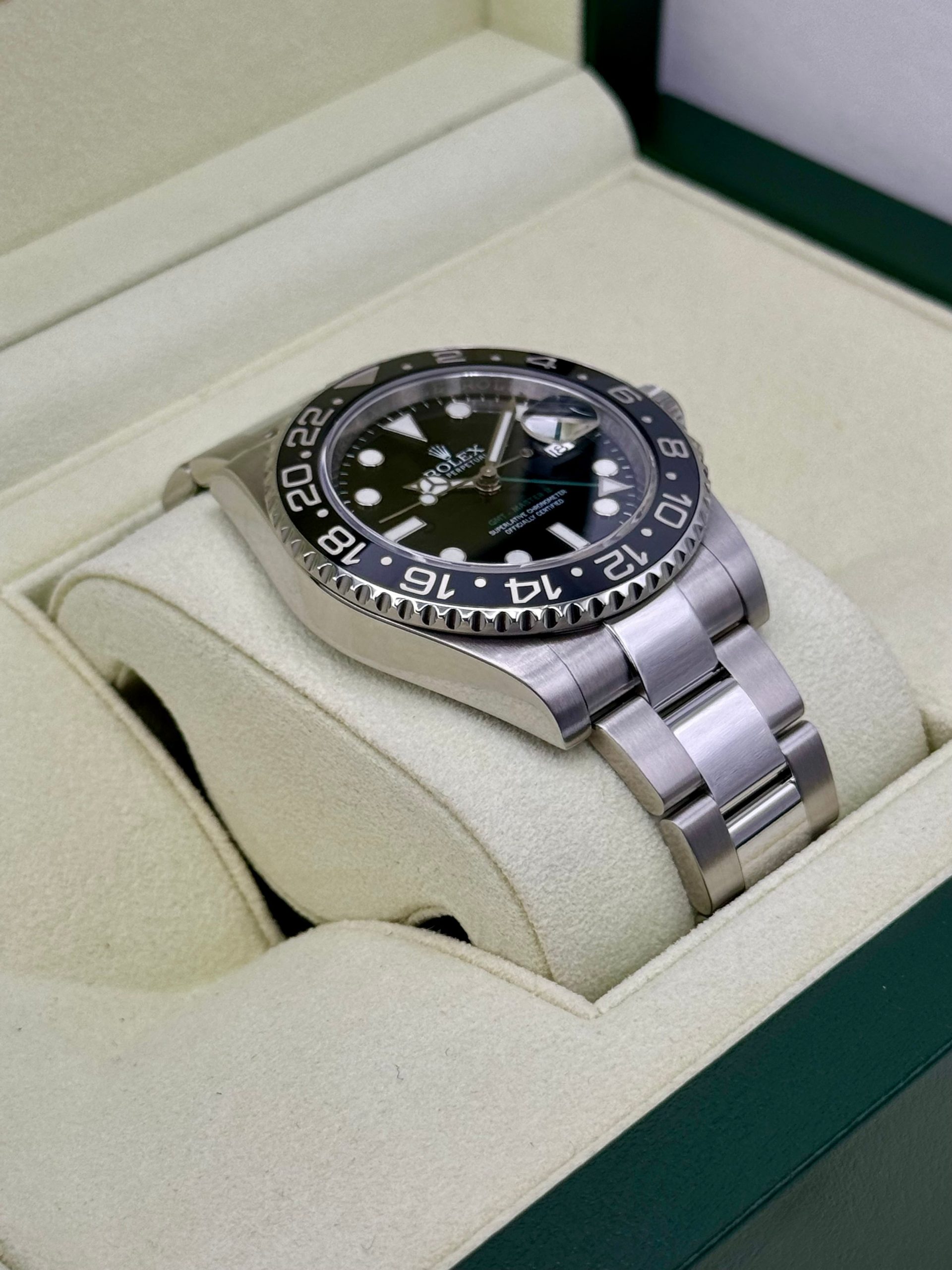 Rolex GMT-Master II 40mm 116710LN Stainless Steel Black Dial - Image 6