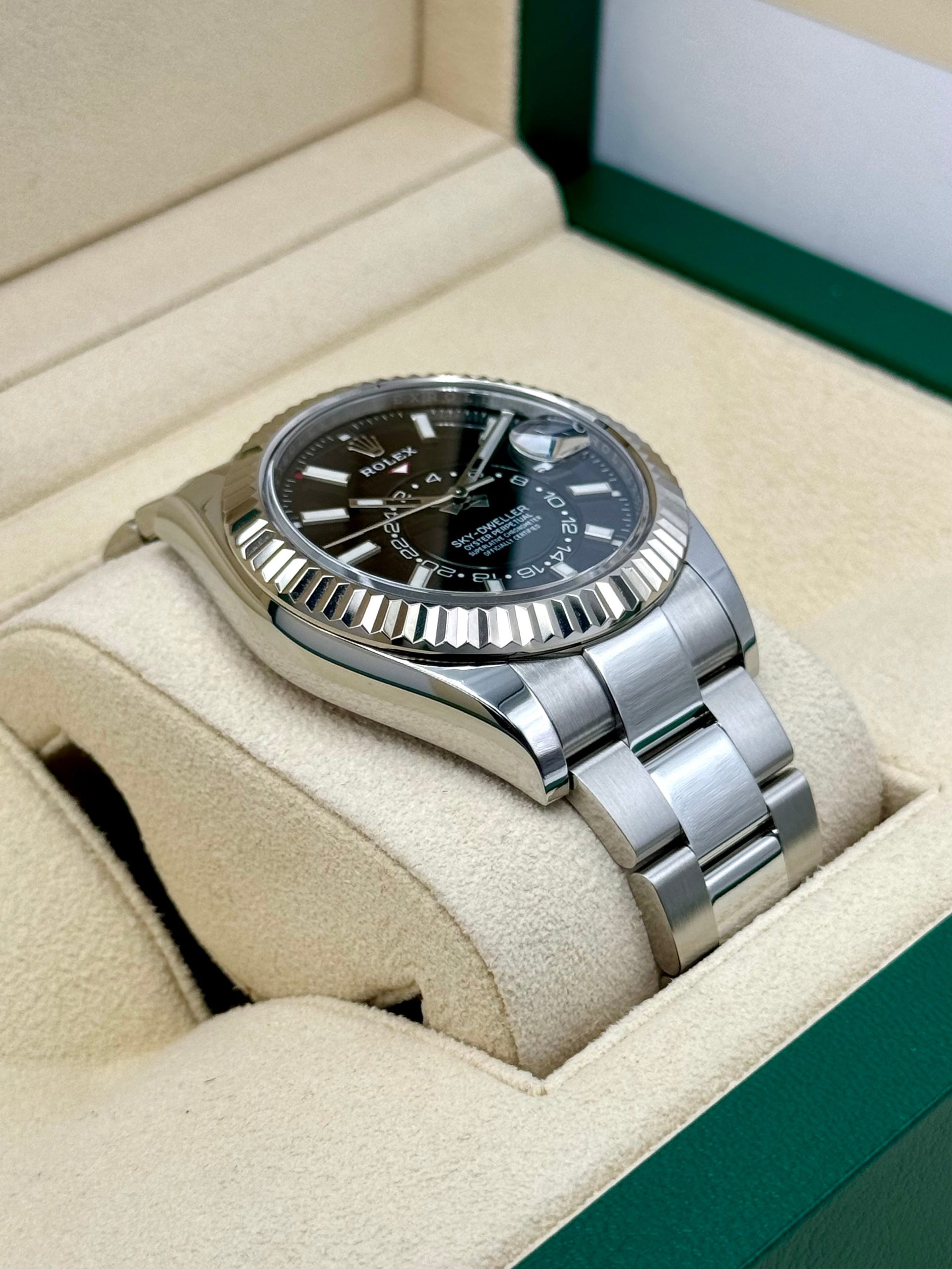 2023 Rolex Sky-Dweller 42mm 326934 Oyster Black Dial - Image 6