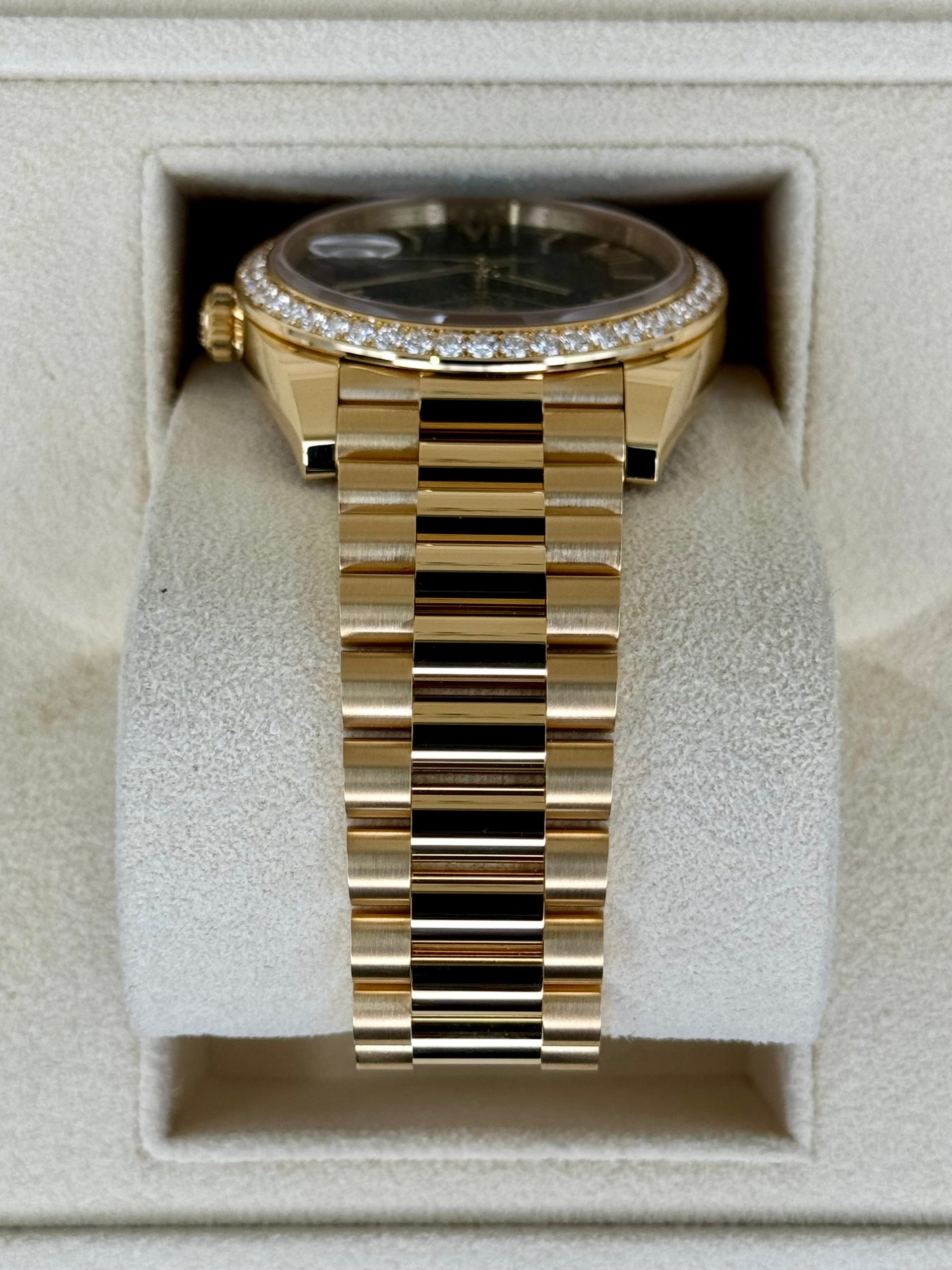 New 2024 Rolex Day-Date 40mm 228348RBR Presidential Green Dial - Image 4